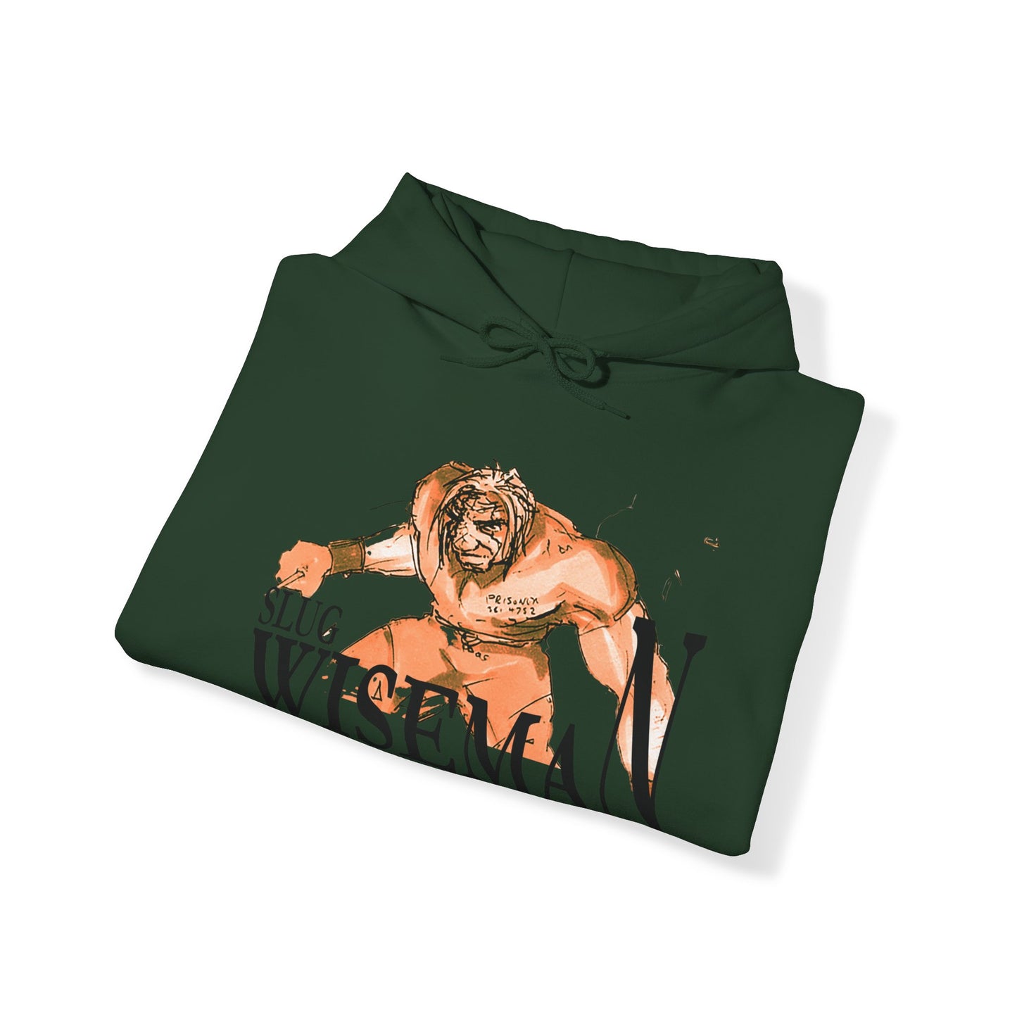 Slug Wiseman Unisex Hooded Sweatshirt