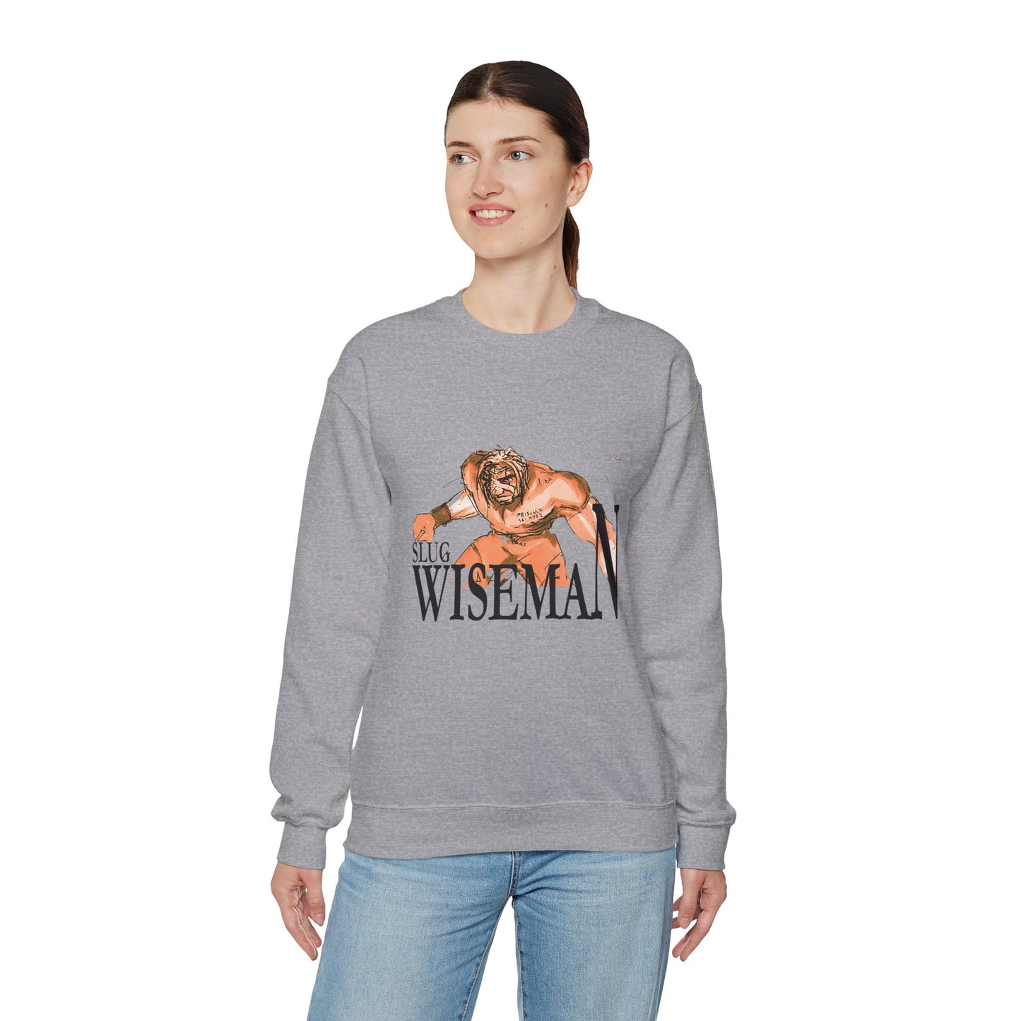 Slug Wiseman Unisex Crewneck Sweatshirt