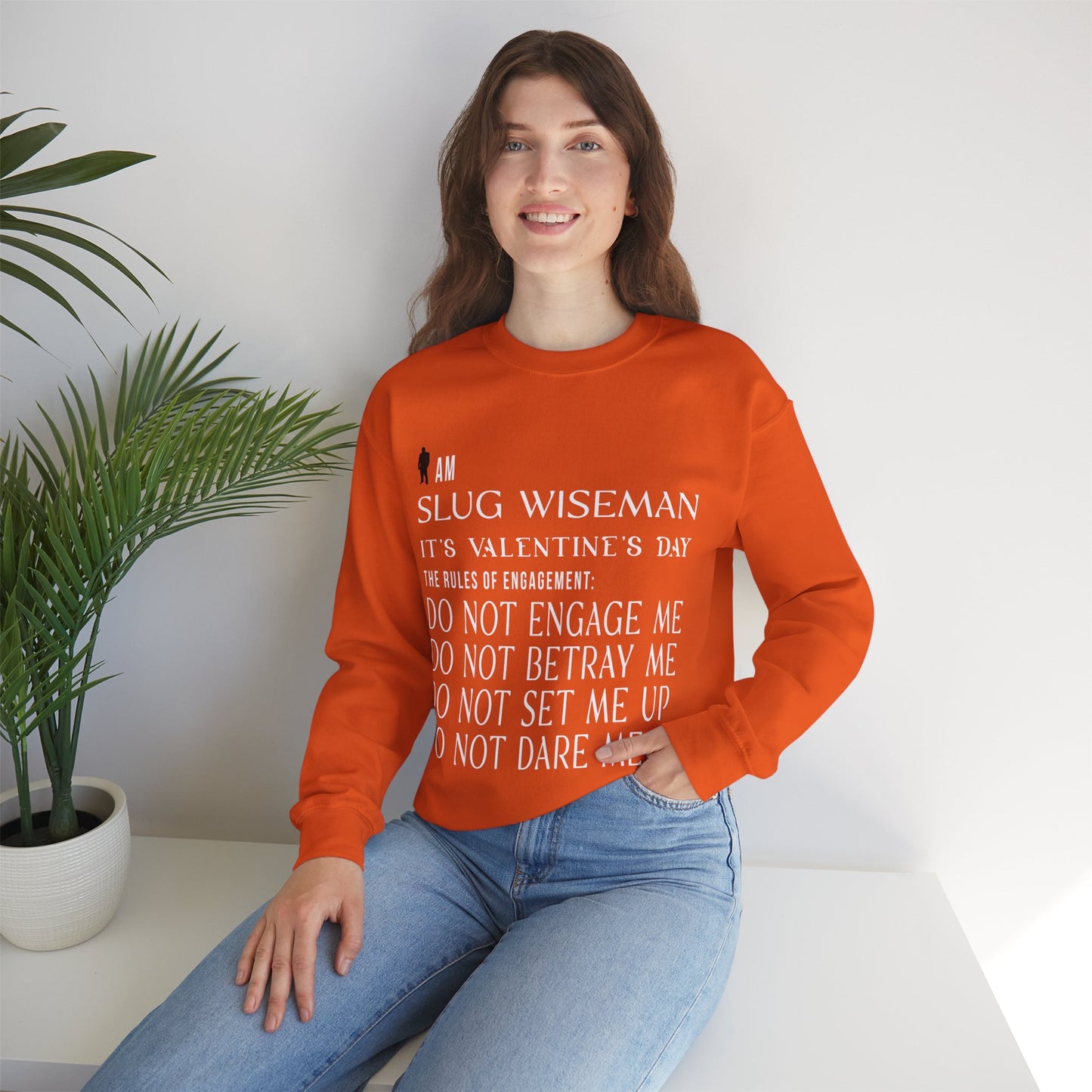 Slug Wiseman Unisex Heavy Blend™ Crewneck Sweatshirt