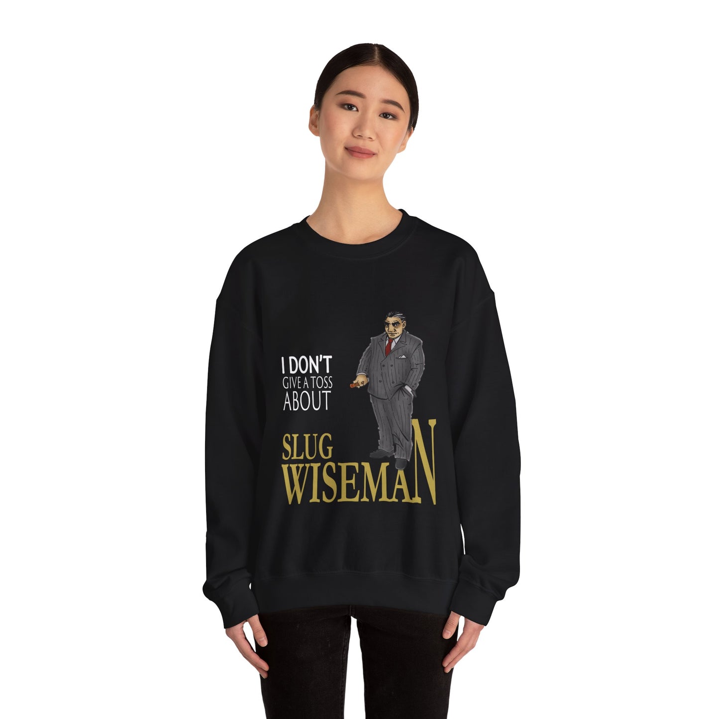 Slug Wiseman - Futsy Marlone's Signature Pose Unisex Crewneck Sweatshirt
