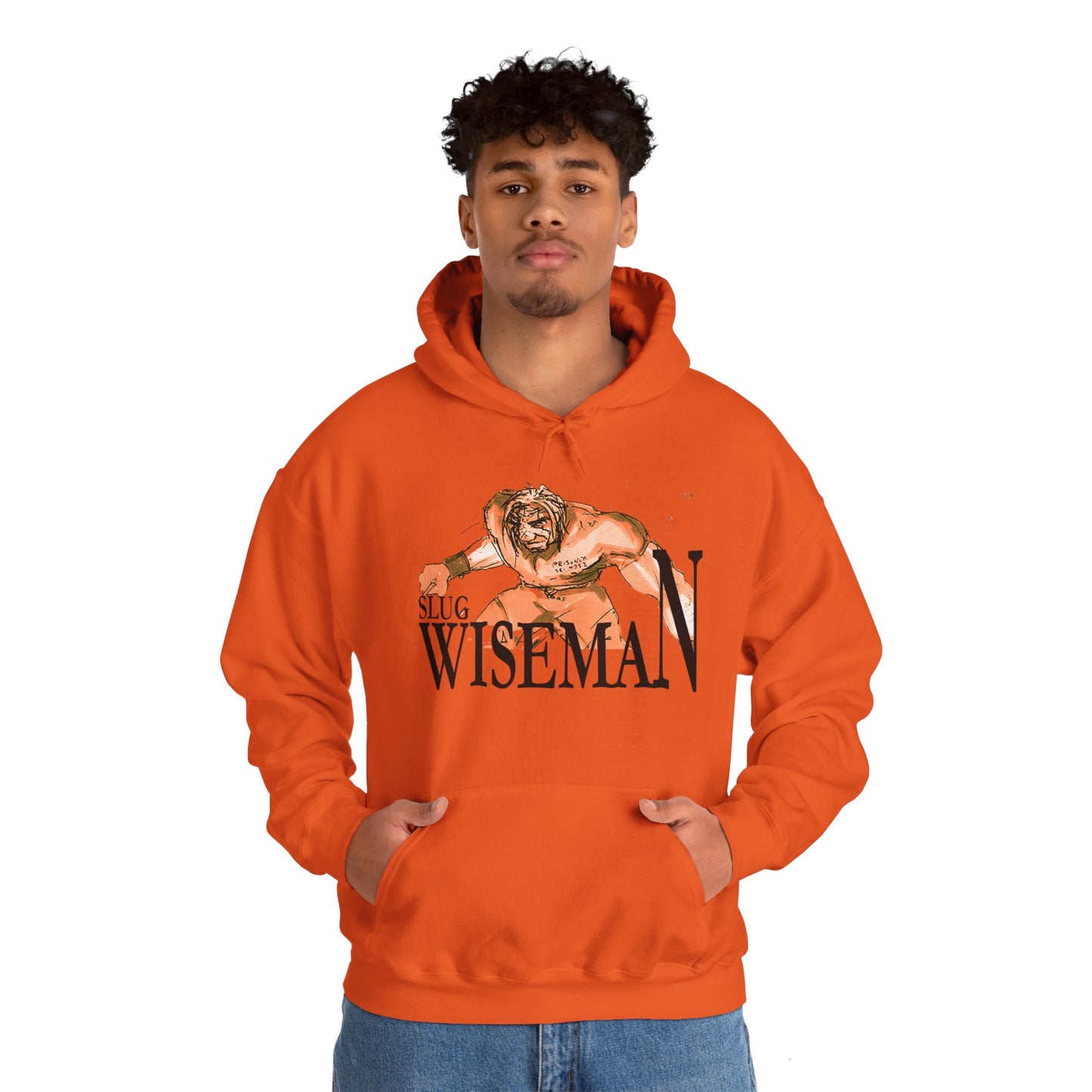 Slug Wiseman Unisex Hooded Sweatshirt