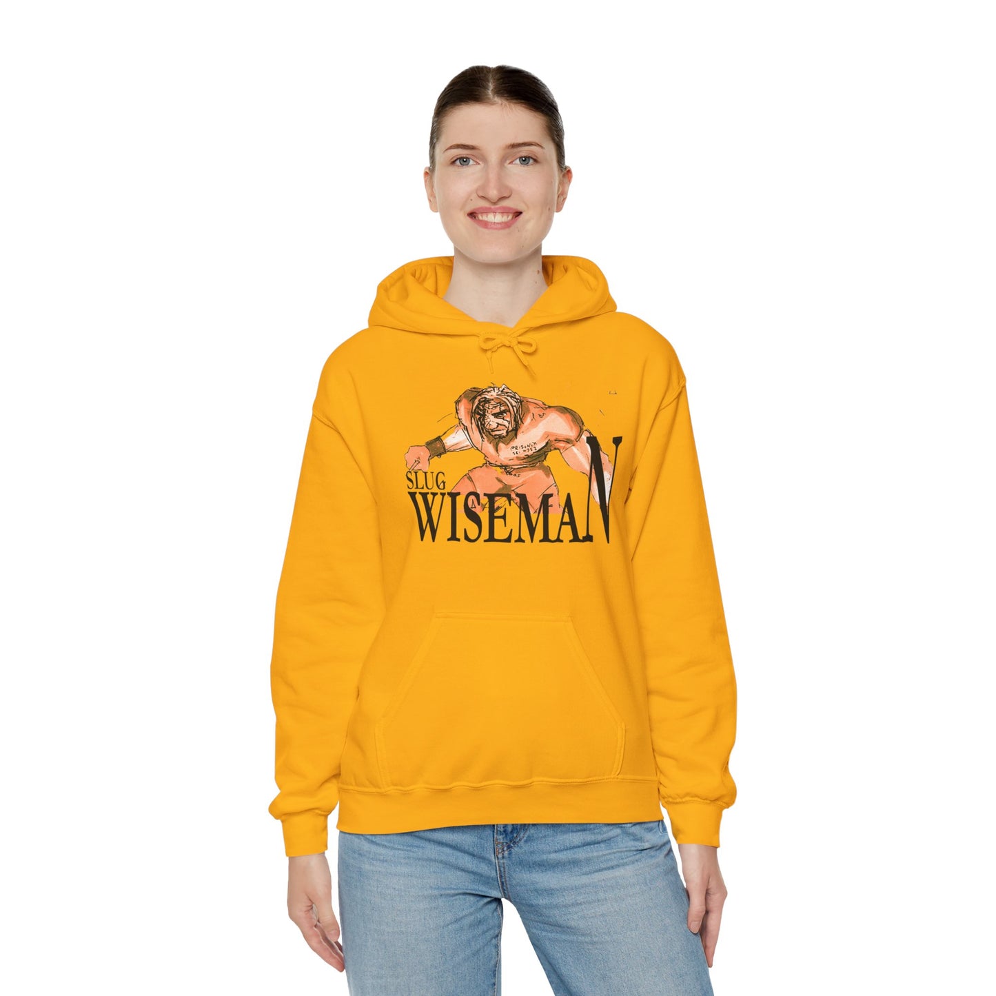 Slug Wiseman Unisex Hooded Sweatshirt