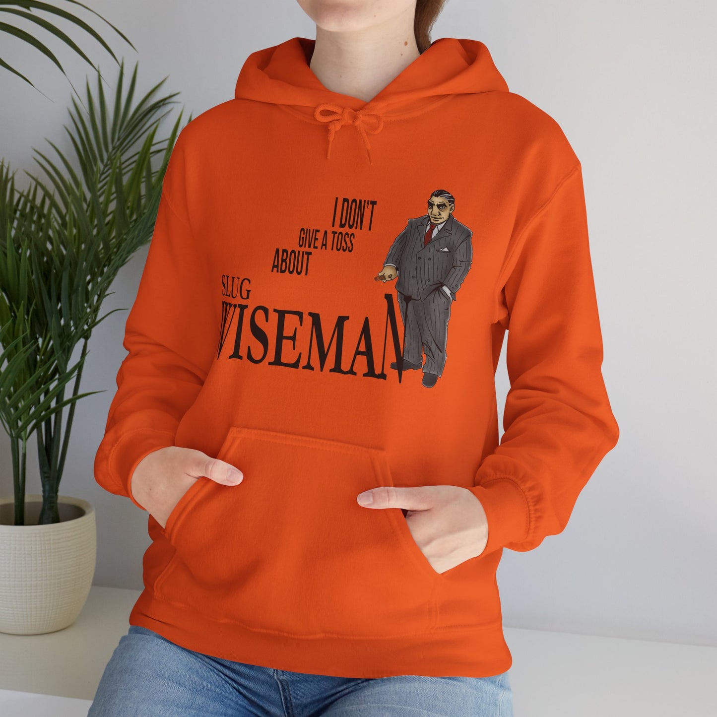 Slug Wiseman - Futsy Marlone's Signature Pose Unisex Hooded Sweatshirt