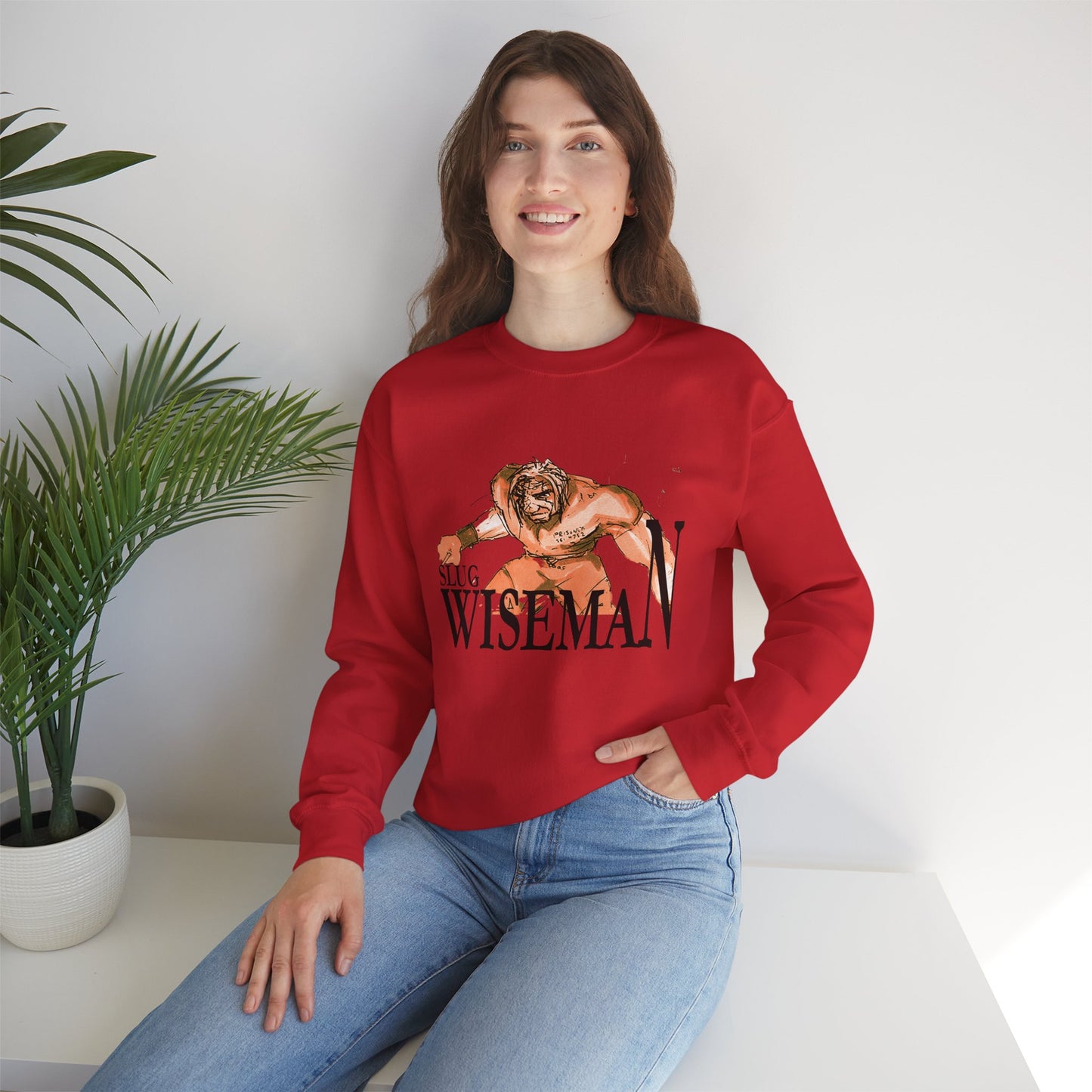 Slug Wiseman Unisex Crewneck Sweatshirt