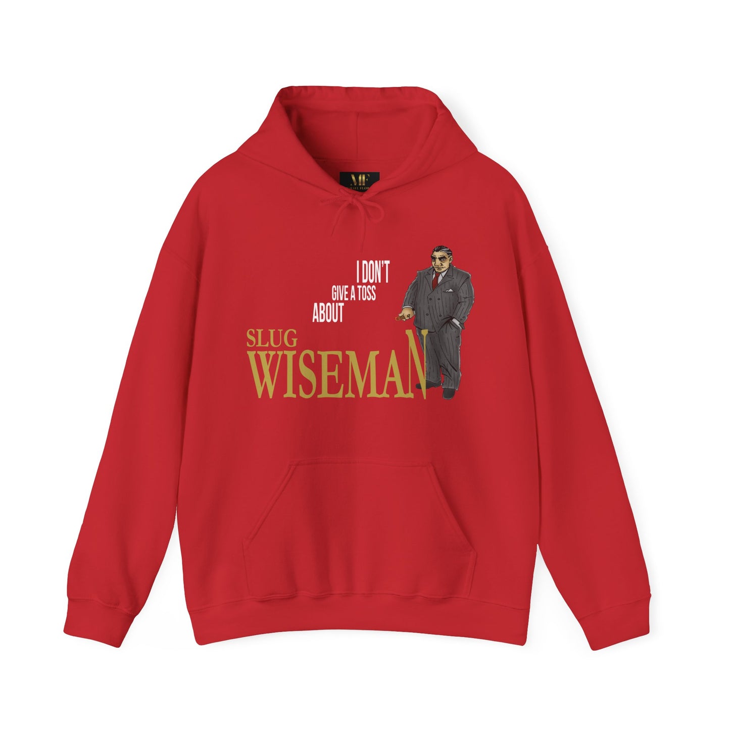 Slug Wiseman - Futsy Marlone's Unisex Hooded Sweatshirt
