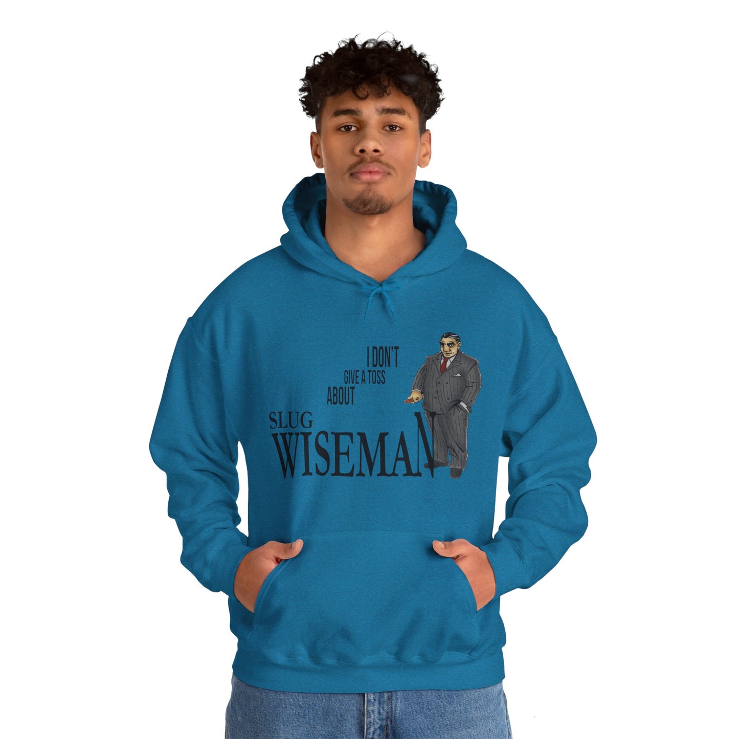 Slug Wiseman - Futsy Marlone's Signature Pose Unisex Hooded Sweatshirt