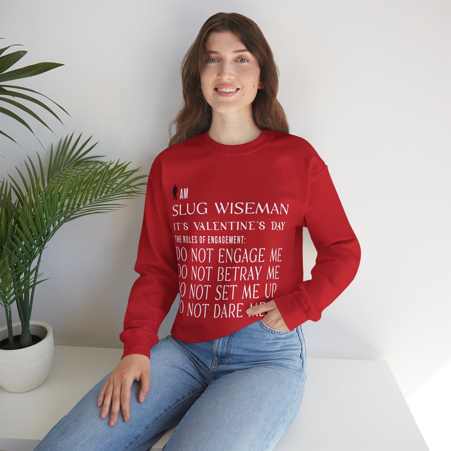 Slug Wiseman Unisex Heavy Blend™ Crewneck Sweatshirt
