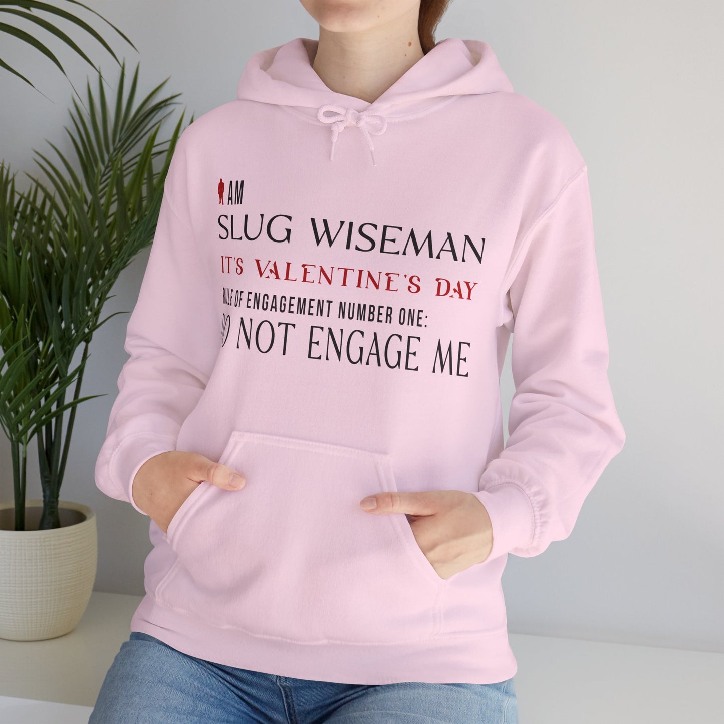 Slug Wiseman Unisex Hooded Sweatshirt