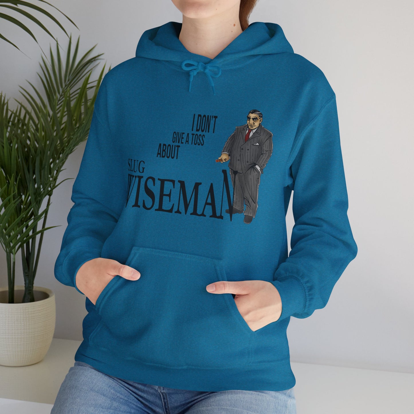 Slug Wiseman - Futsy Marlone's Signature Pose Unisex Hooded Sweatshirt