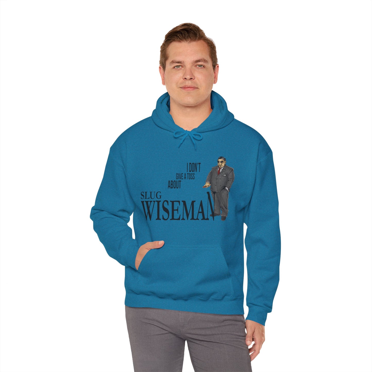 Slug Wiseman - Futsy Marlone's Signature Pose Unisex Hooded Sweatshirt