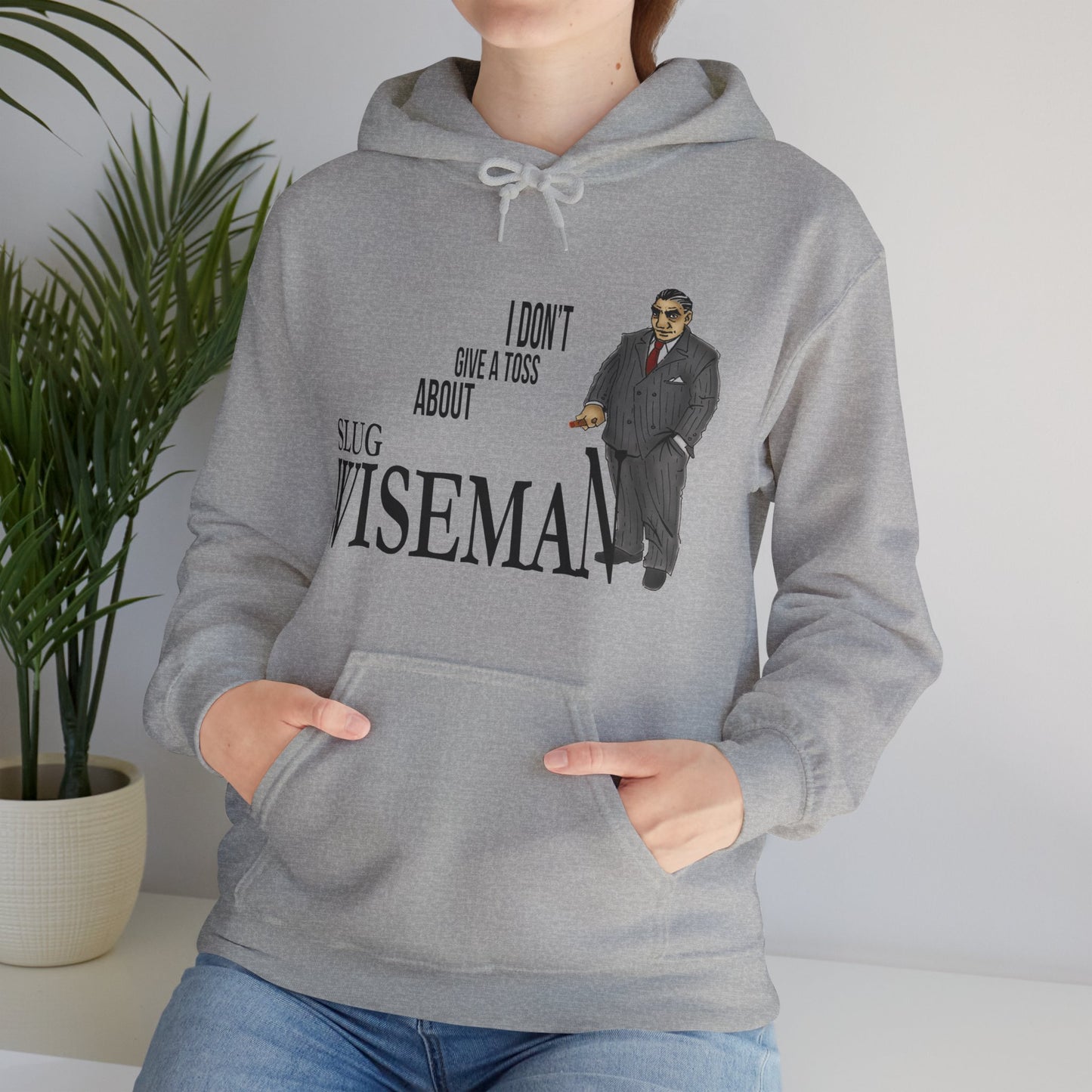 Slug Wiseman - Futsy Marlone's Signature Pose Unisex Hooded Sweatshirt
