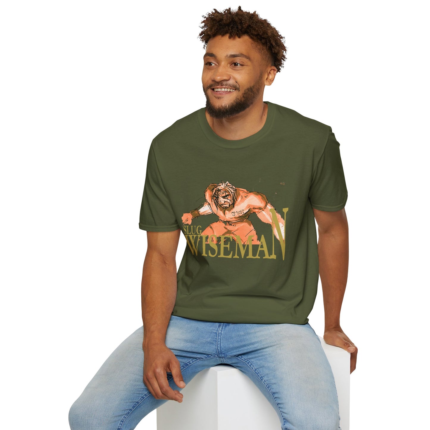 Slug Wiseman Unisex Softstyle T-Shirt