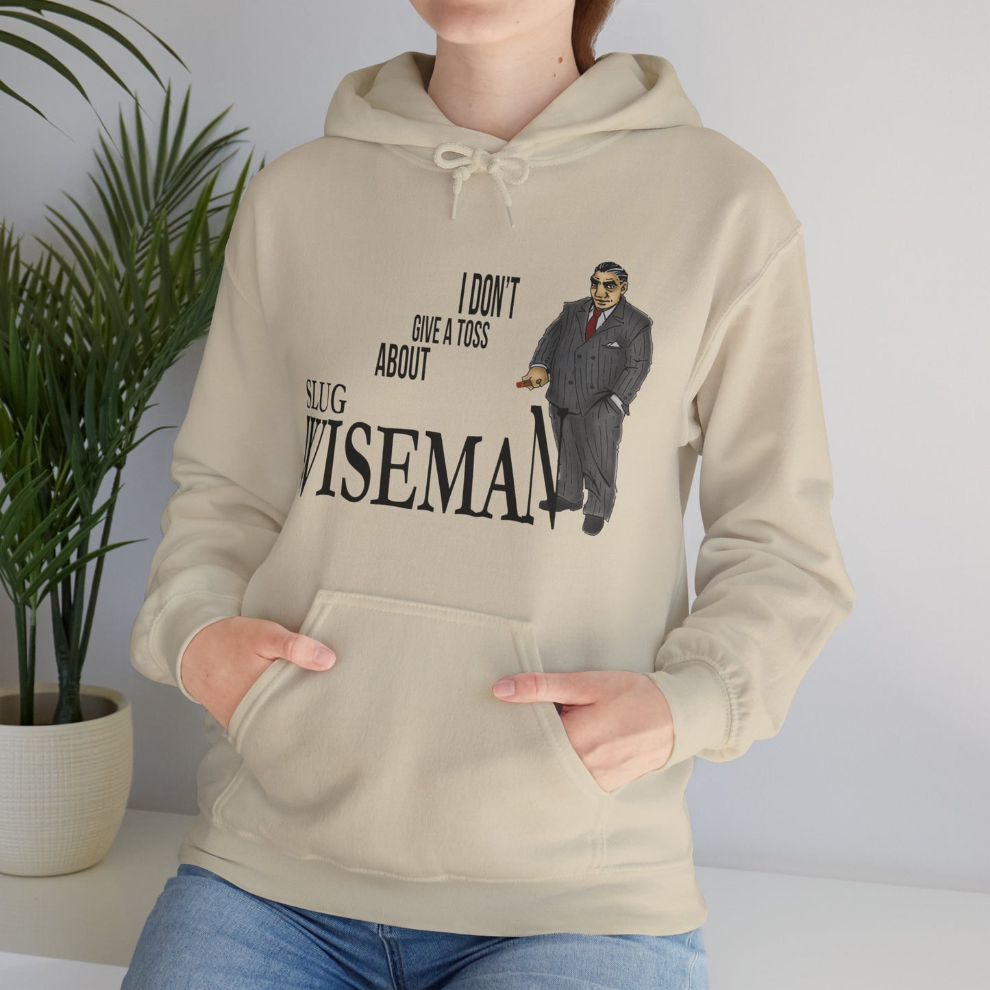 Slug Wiseman - Futsy Marlone's Signature Pose Unisex Hooded Sweatshirt