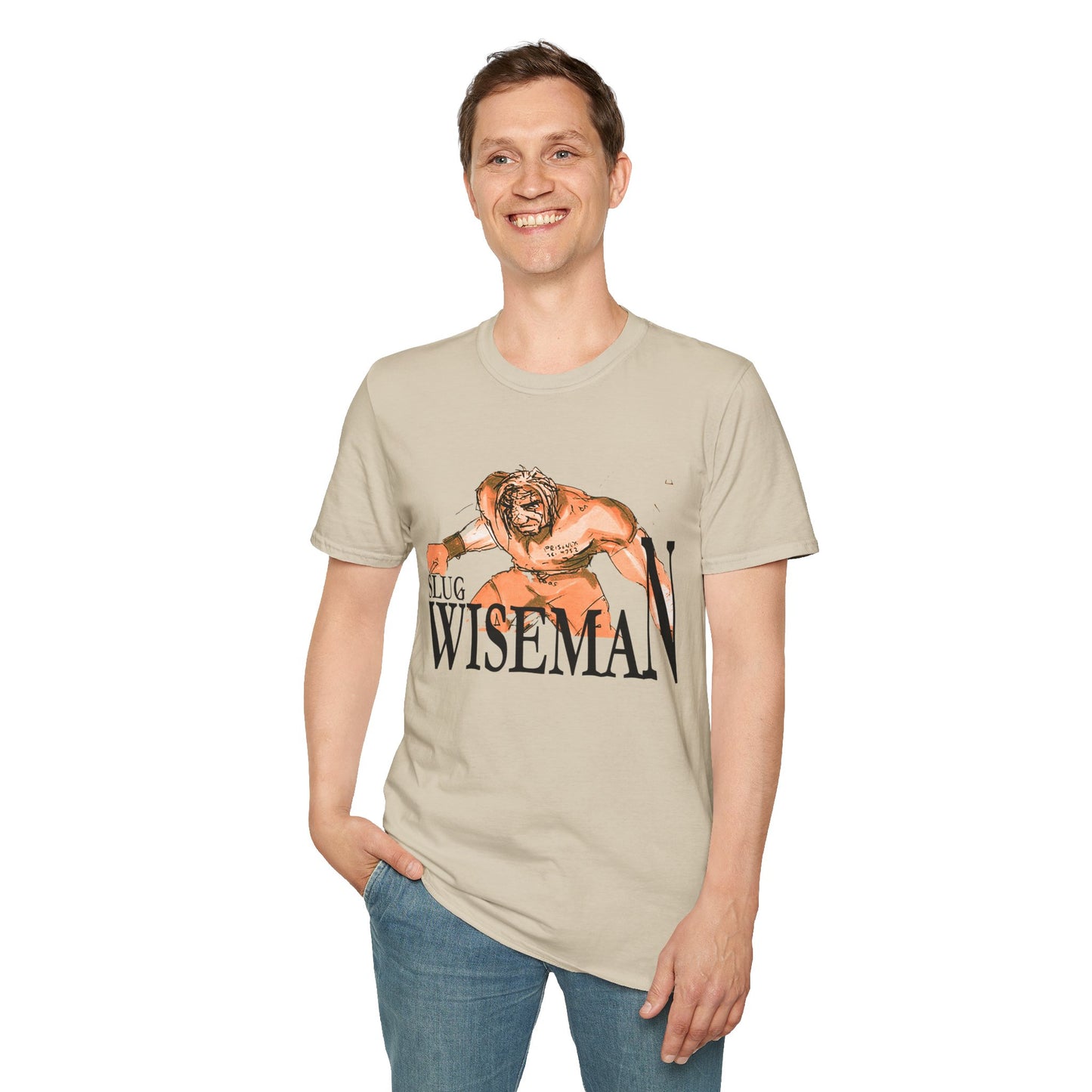 Slug Wiseman Unisex Softstyle T-Shirt