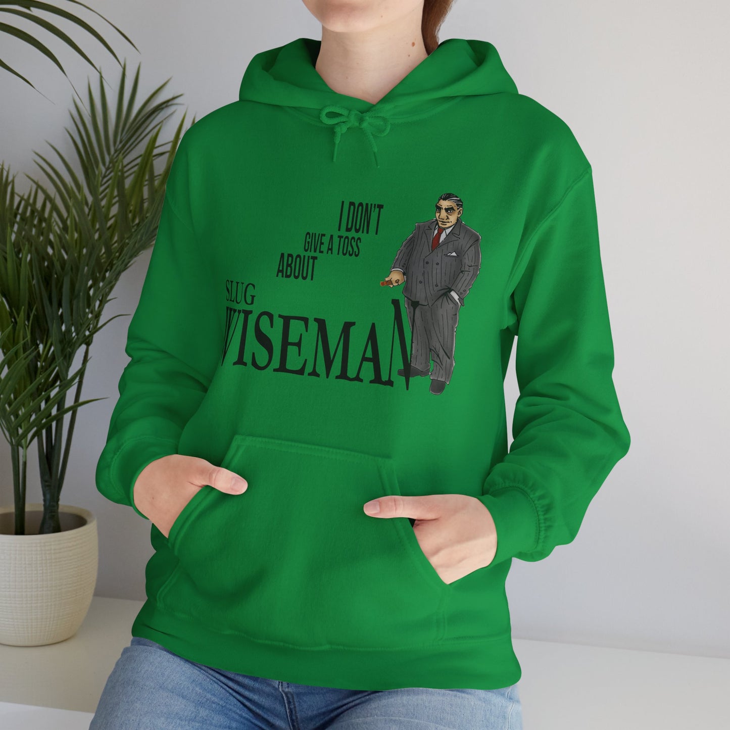 Slug Wiseman - Futsy Marlone's Signature Pose Unisex Hooded Sweatshirt