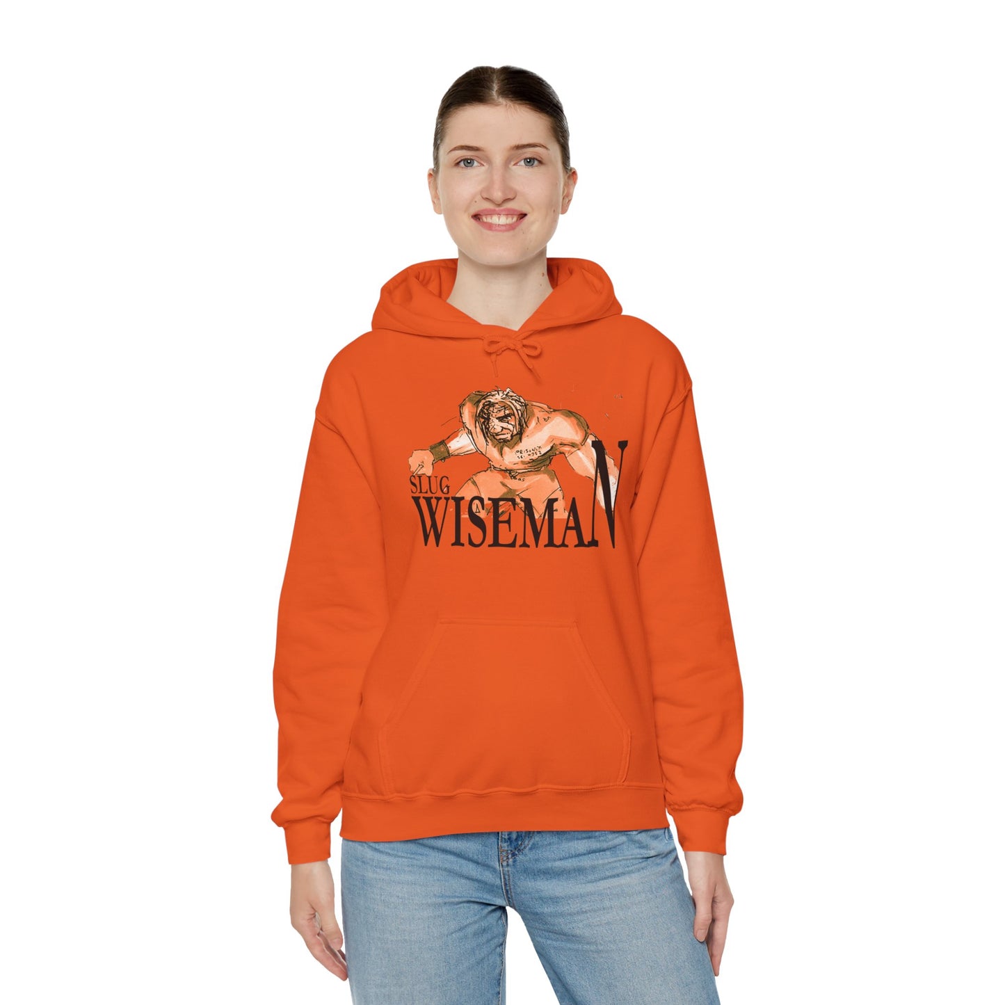 Slug Wiseman Unisex Hooded Sweatshirt