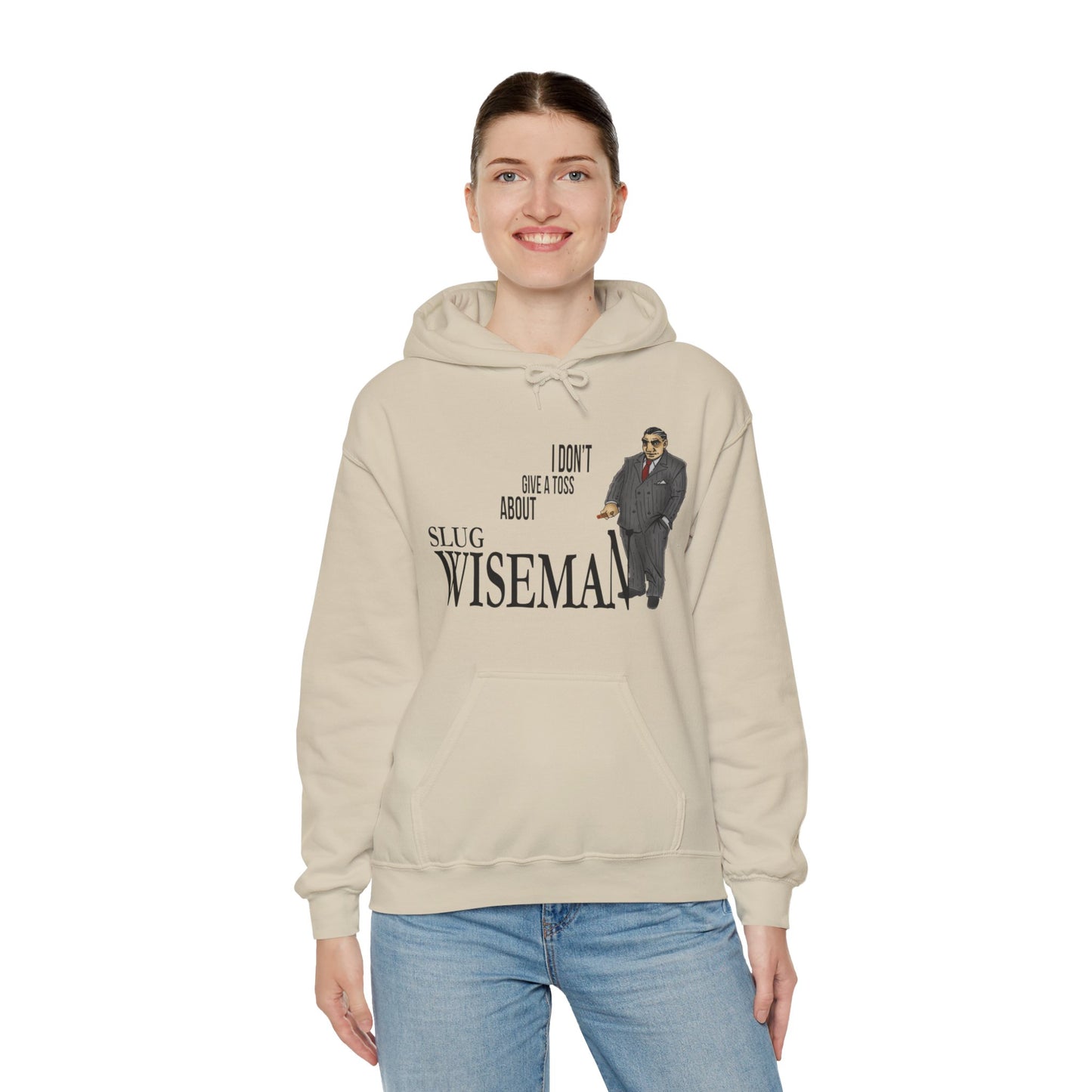 Slug Wiseman - Futsy Marlone's Signature Pose Unisex Hooded Sweatshirt