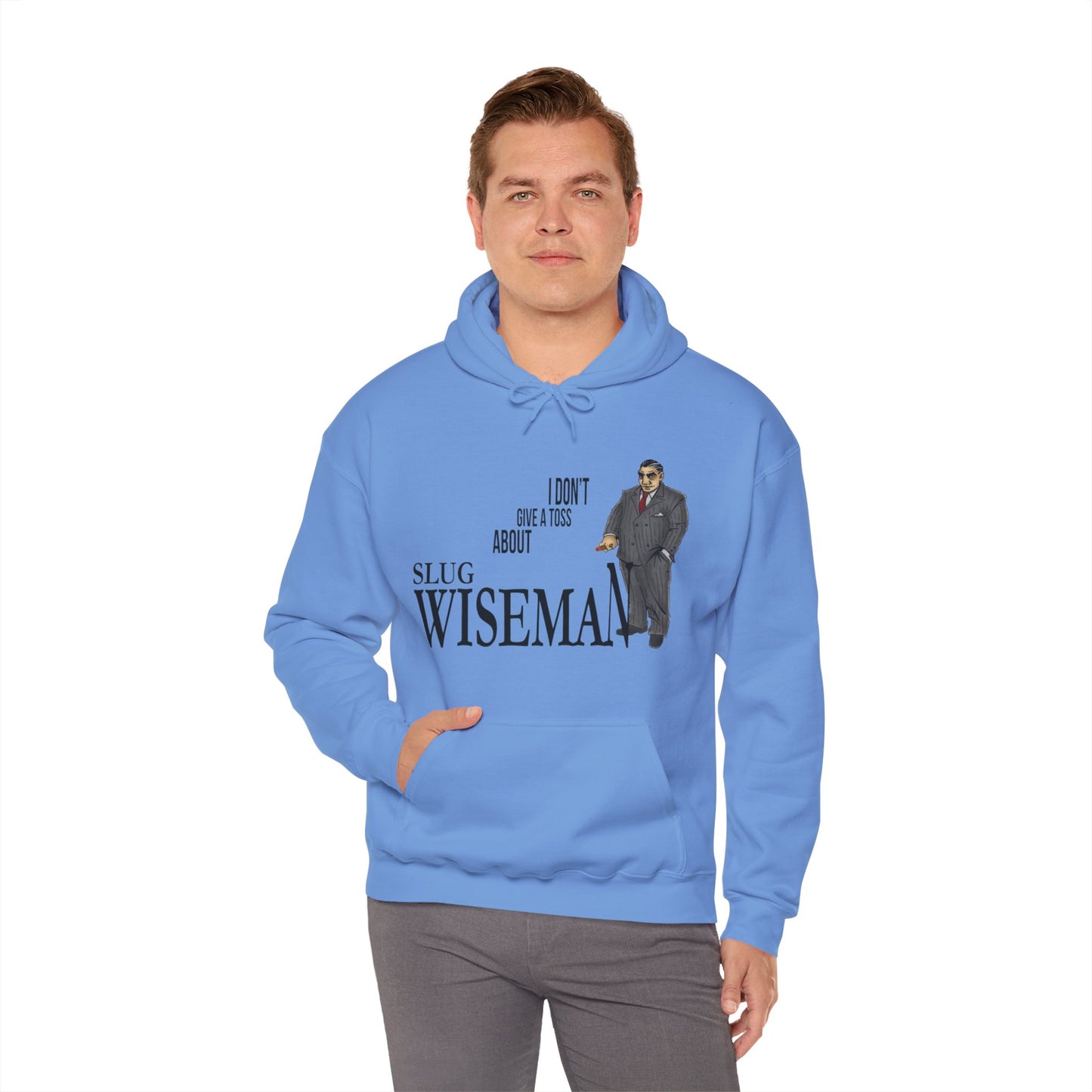Slug Wiseman - Futsy Marlone's Signature Pose Unisex Hooded Sweatshirt