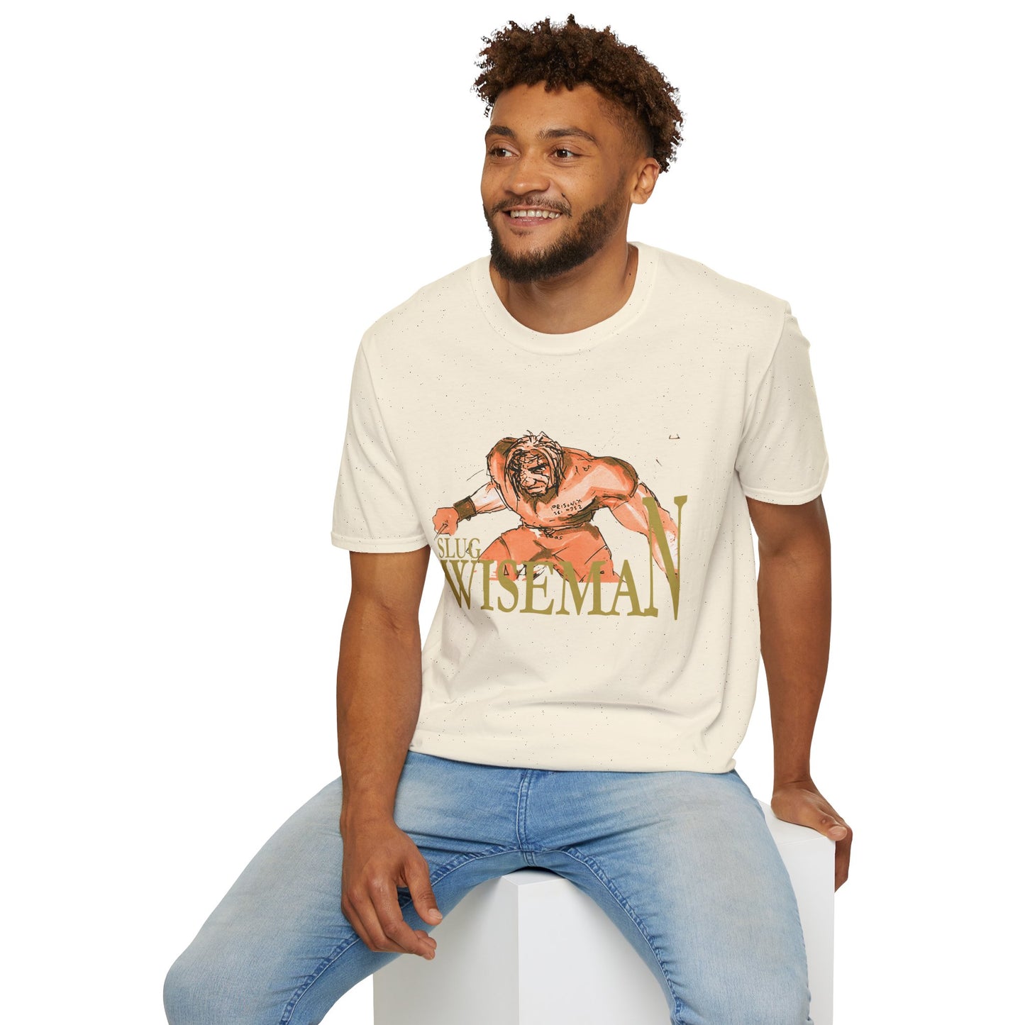 Slug Wiseman Unisex Softstyle T-Shirt