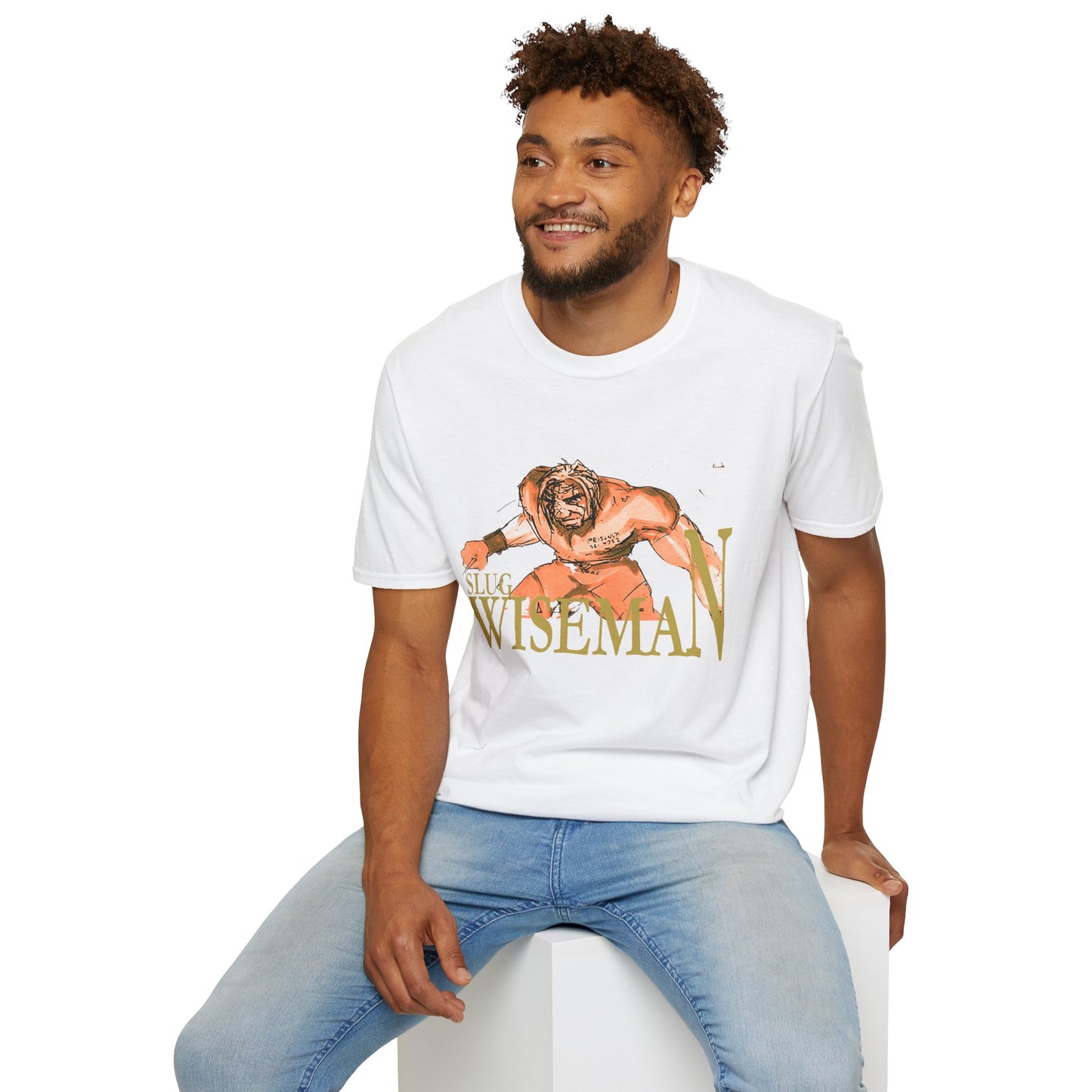 Slug Wiseman Unisex Softstyle T-Shirt