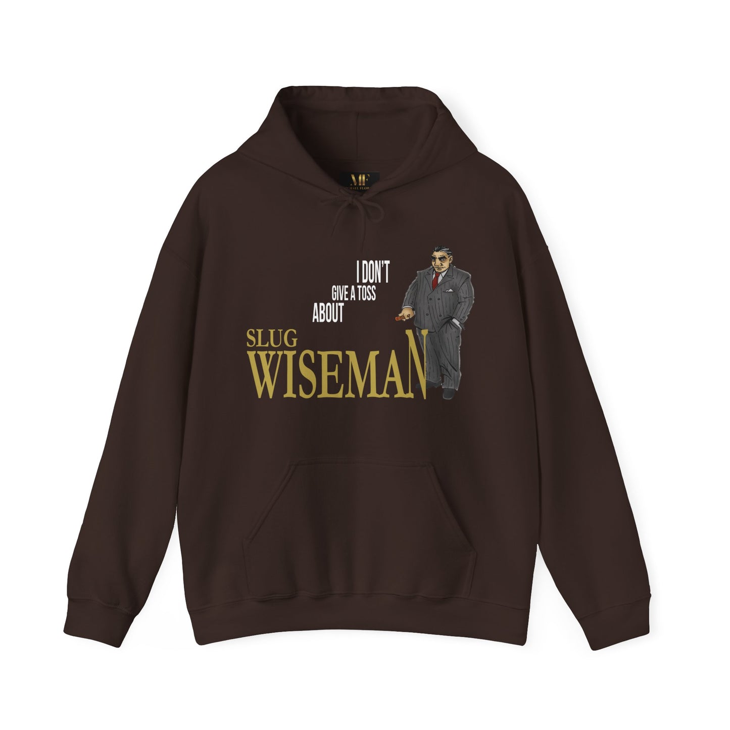 Slug Wiseman - Futsy Marlone's Unisex Hooded Sweatshirt