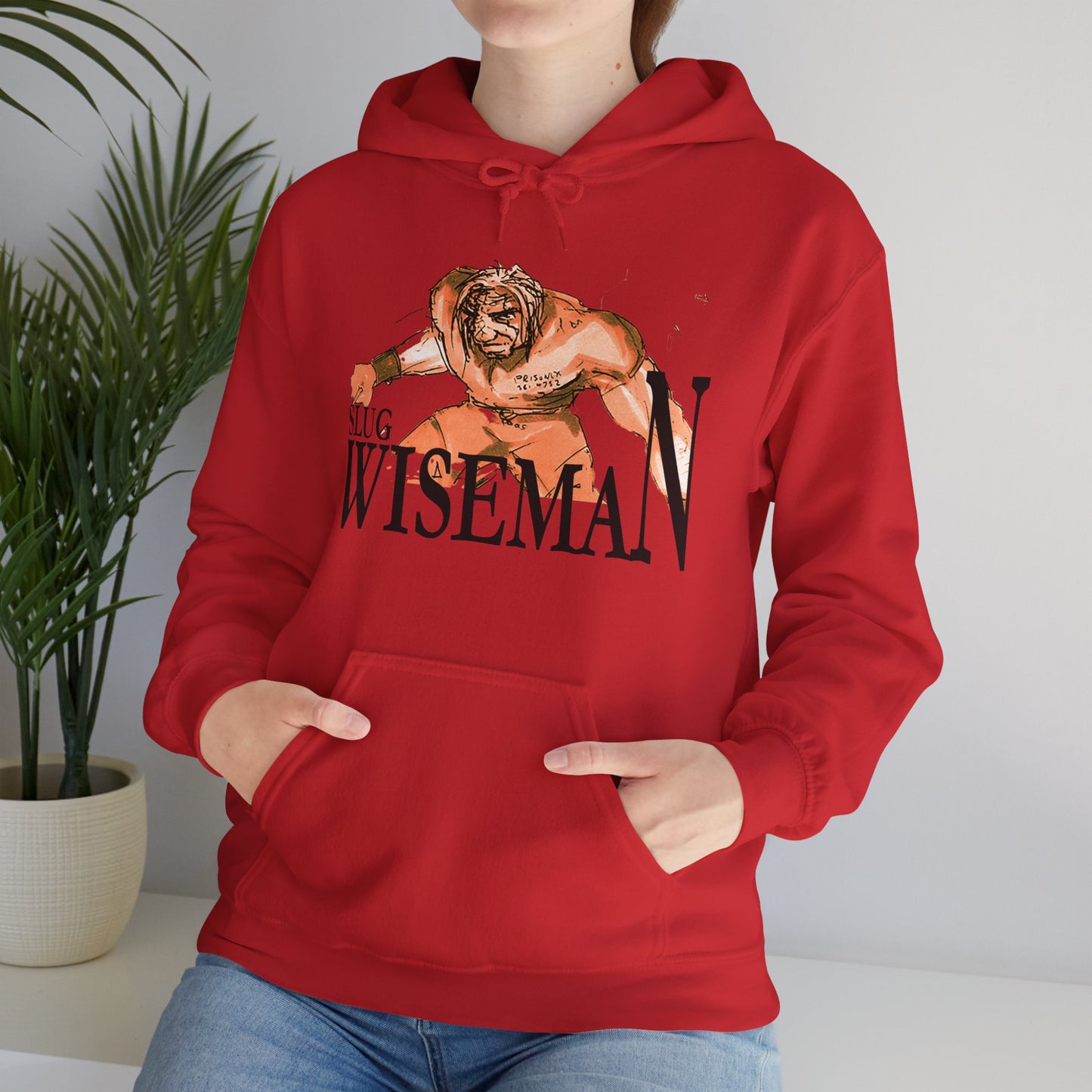Slug Wiseman Unisex Hooded Sweatshirt