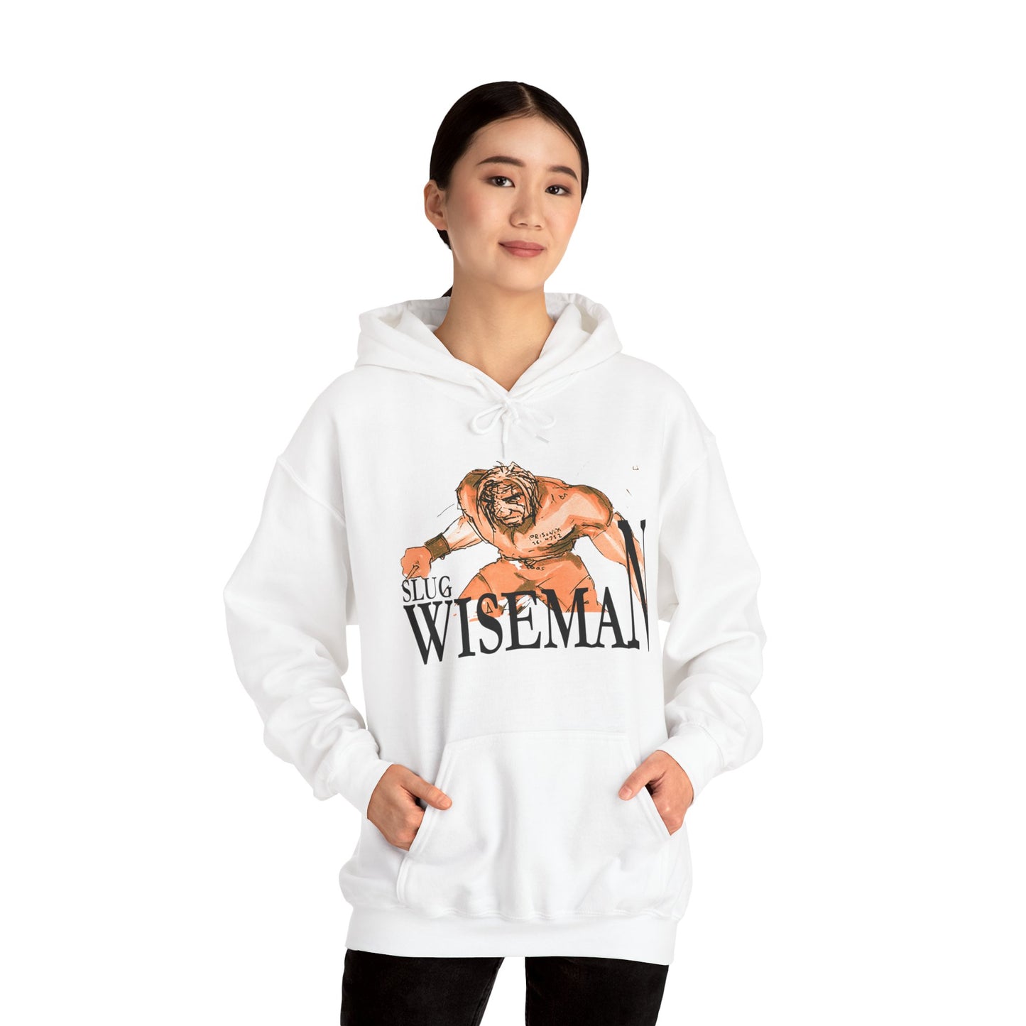 Slug Wiseman Unisex Hooded Sweatshirt