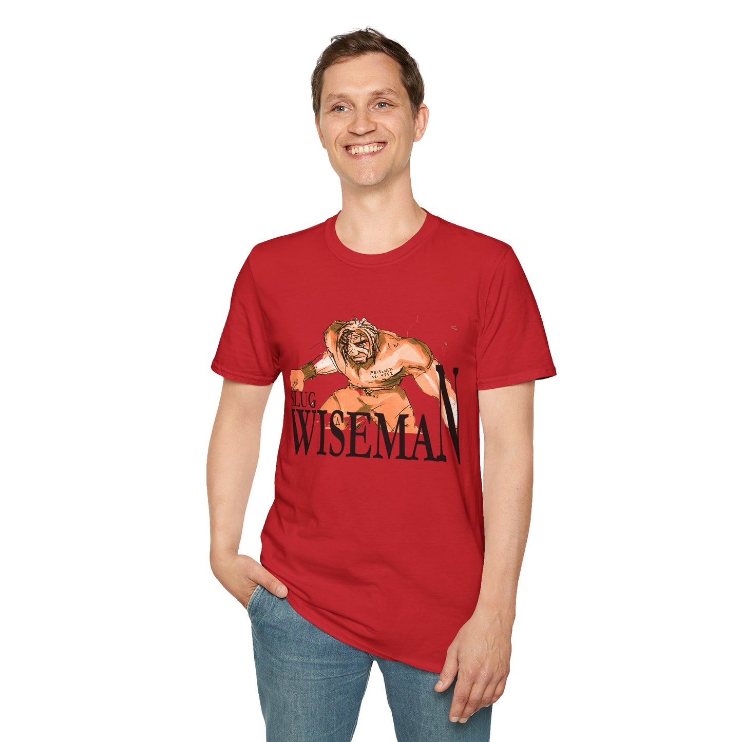 Slug Wiseman Unisex Softstyle T-Shirt