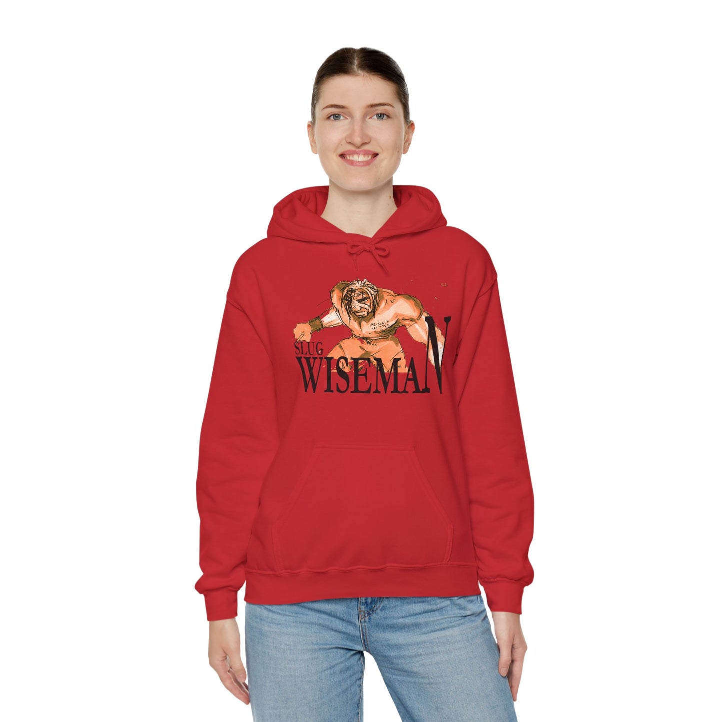 Slug Wiseman Unisex Hooded Sweatshirt