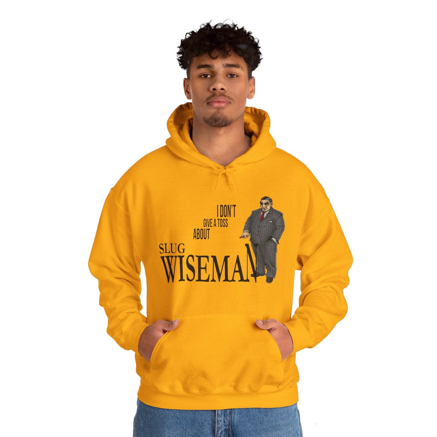 Slug Wiseman - Futsy Marlone's Signature Pose Unisex Hooded Sweatshirt
