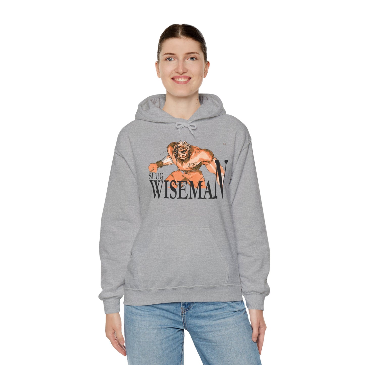 Slug Wiseman Unisex Hooded Sweatshirt