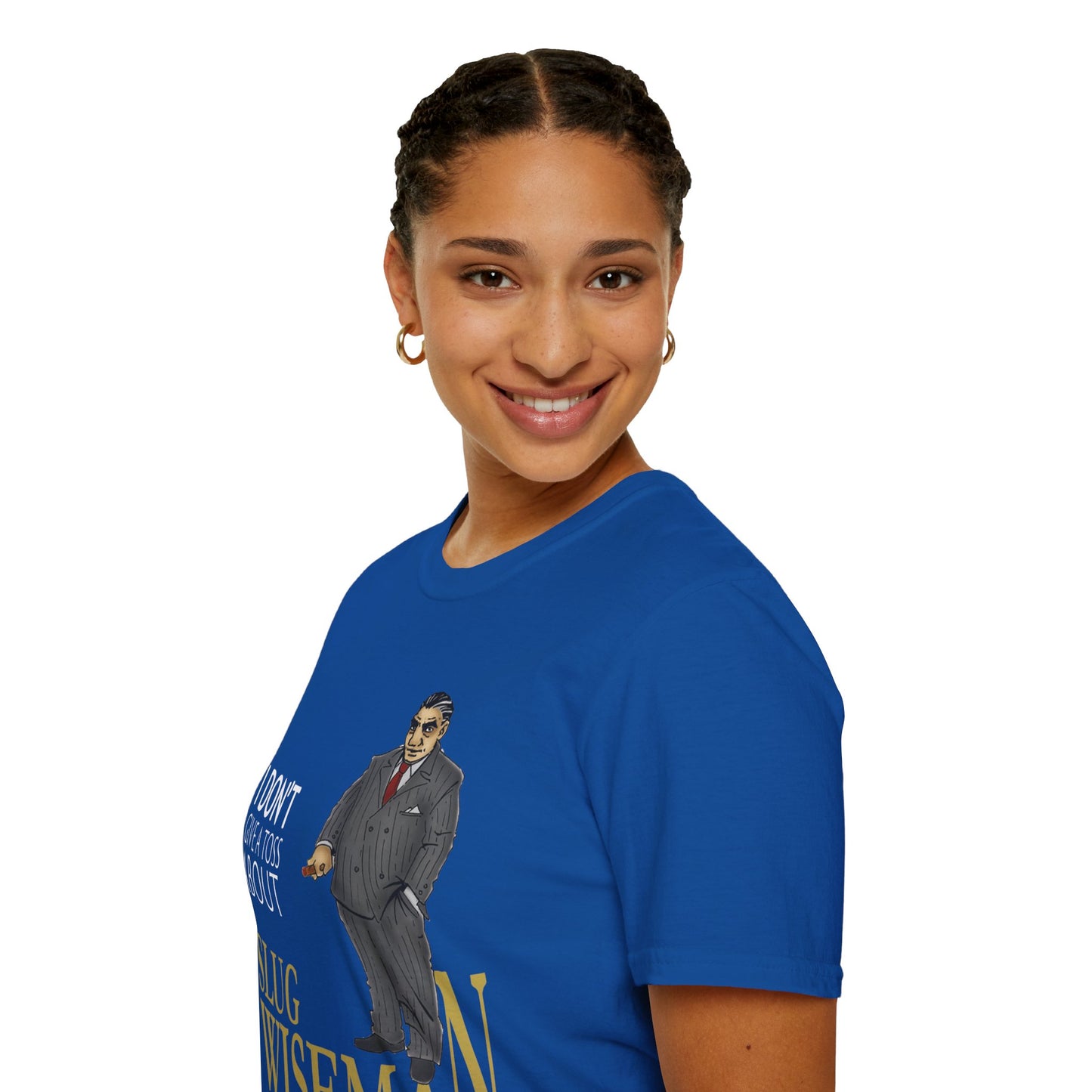 Slug Wiseman - Futsy Marlone's Signature Pose Unisex Softstyle T-Shirt