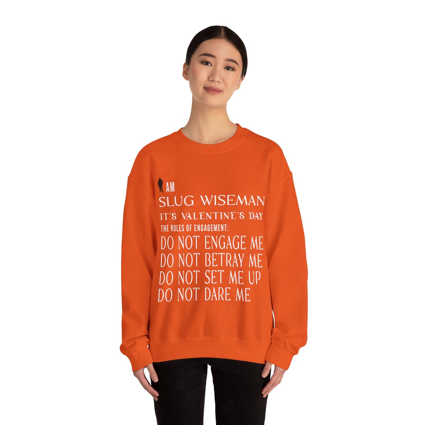 Slug Wiseman Unisex Heavy Blend™ Crewneck Sweatshirt