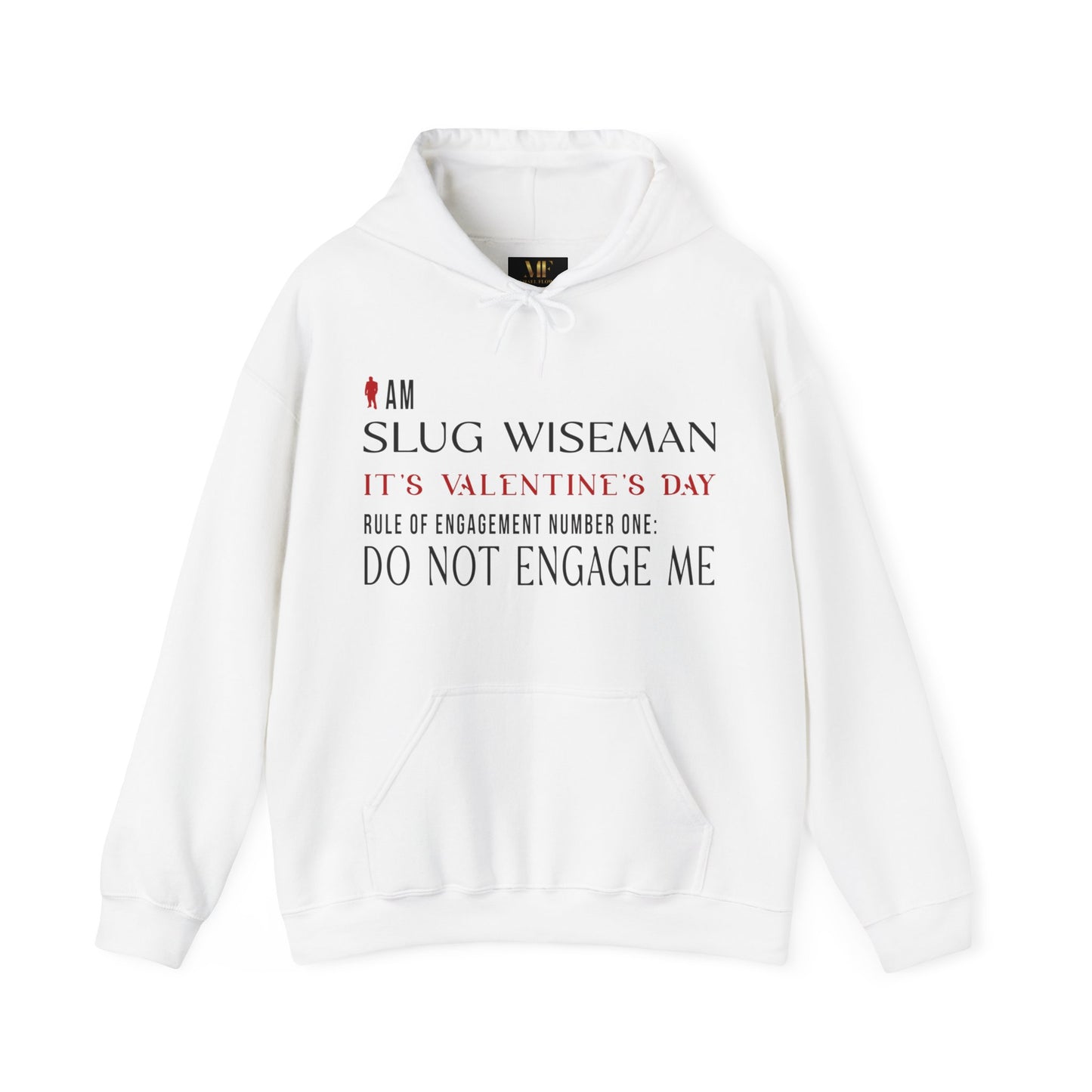 Slug Wiseman Unisex Hooded Sweatshirt