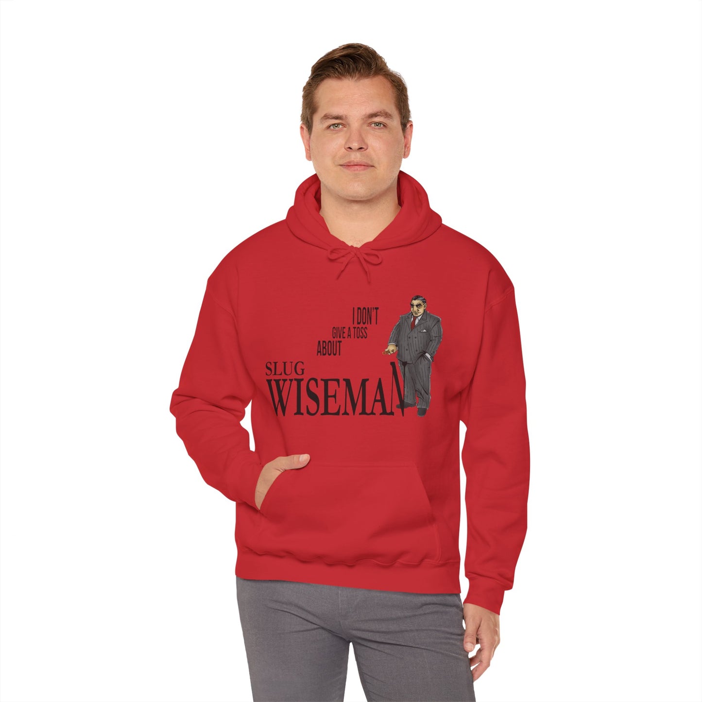 Slug Wiseman - Futsy Marlone's Signature Pose Unisex Hooded Sweatshirt