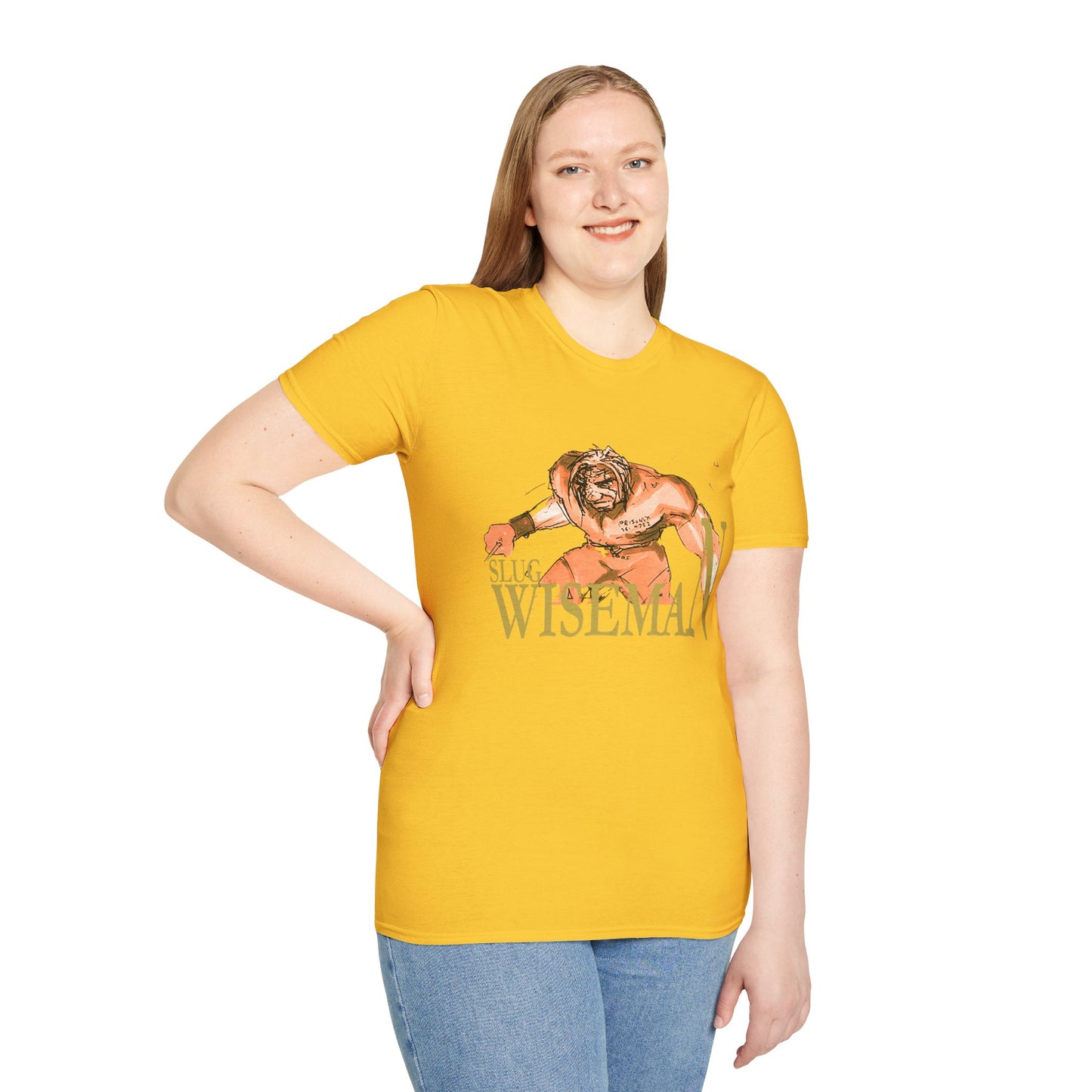Slug Wiseman Unisex Softstyle T-Shirt