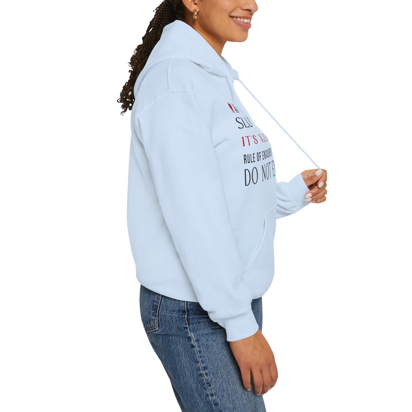 Slug Wiseman Unisex Hooded Sweatshirt