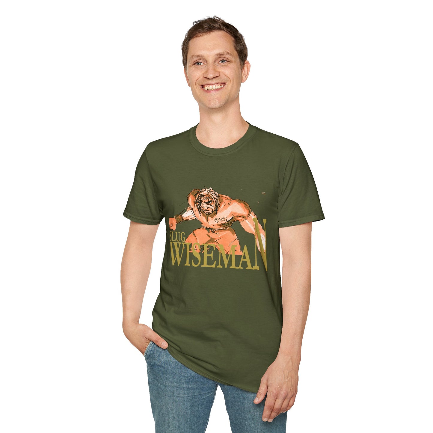 Slug Wiseman Unisex Softstyle T-Shirt