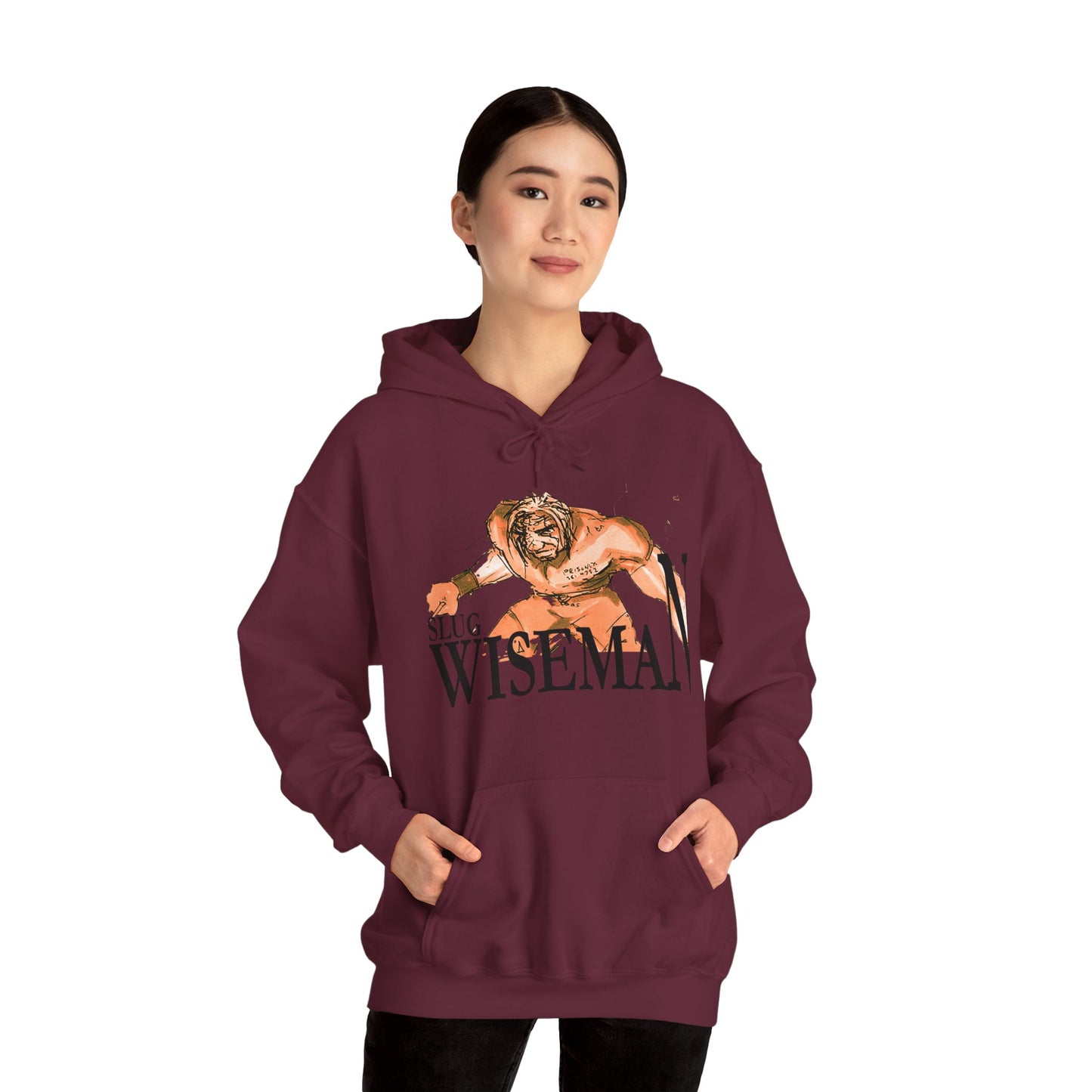 Slug Wiseman Unisex Hooded Sweatshirt