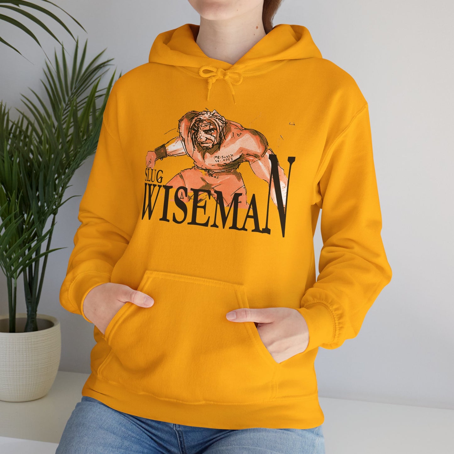 Slug Wiseman Unisex Hooded Sweatshirt