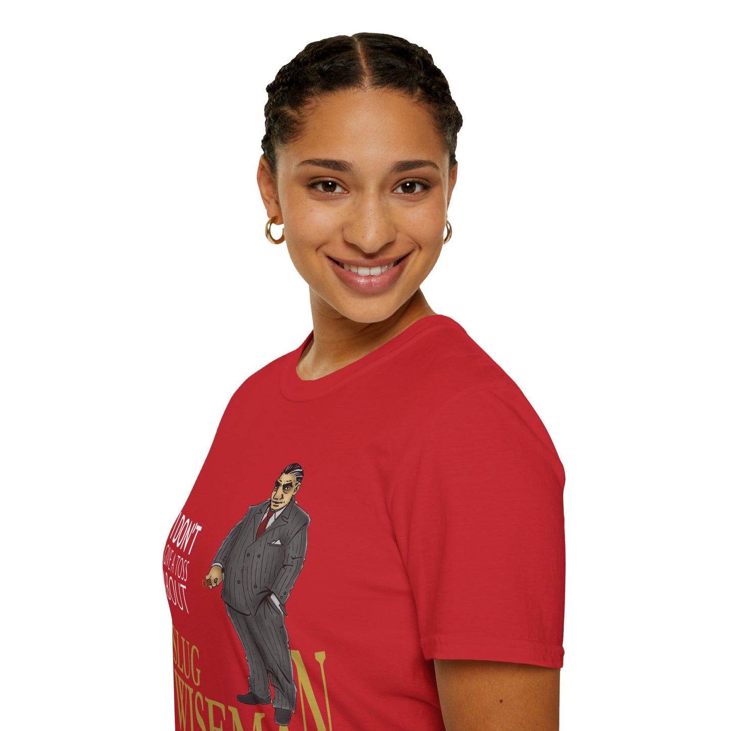 Slug Wiseman - Futsy Marlone's Signature Pose Unisex Softstyle T-Shirt