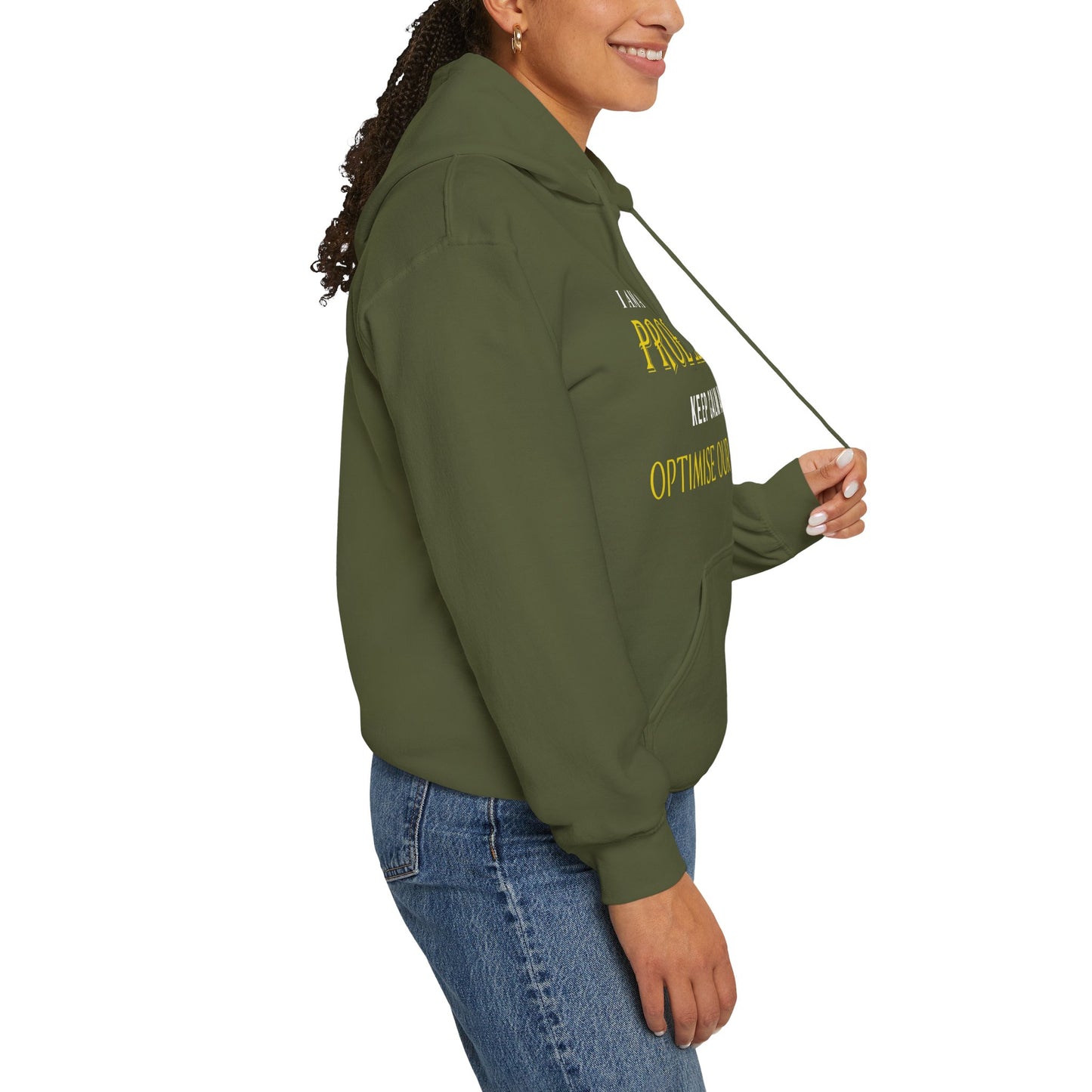 Dr. Flowers' Elevate Your Impact Inspirational Quote Unisex Hoodie