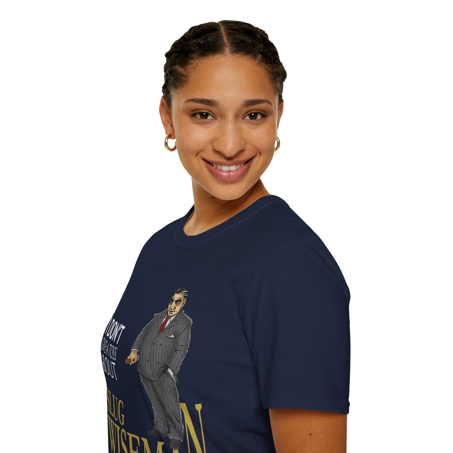 Slug Wiseman - Futsy Marlone's Signature Pose Unisex Softstyle T-Shirt