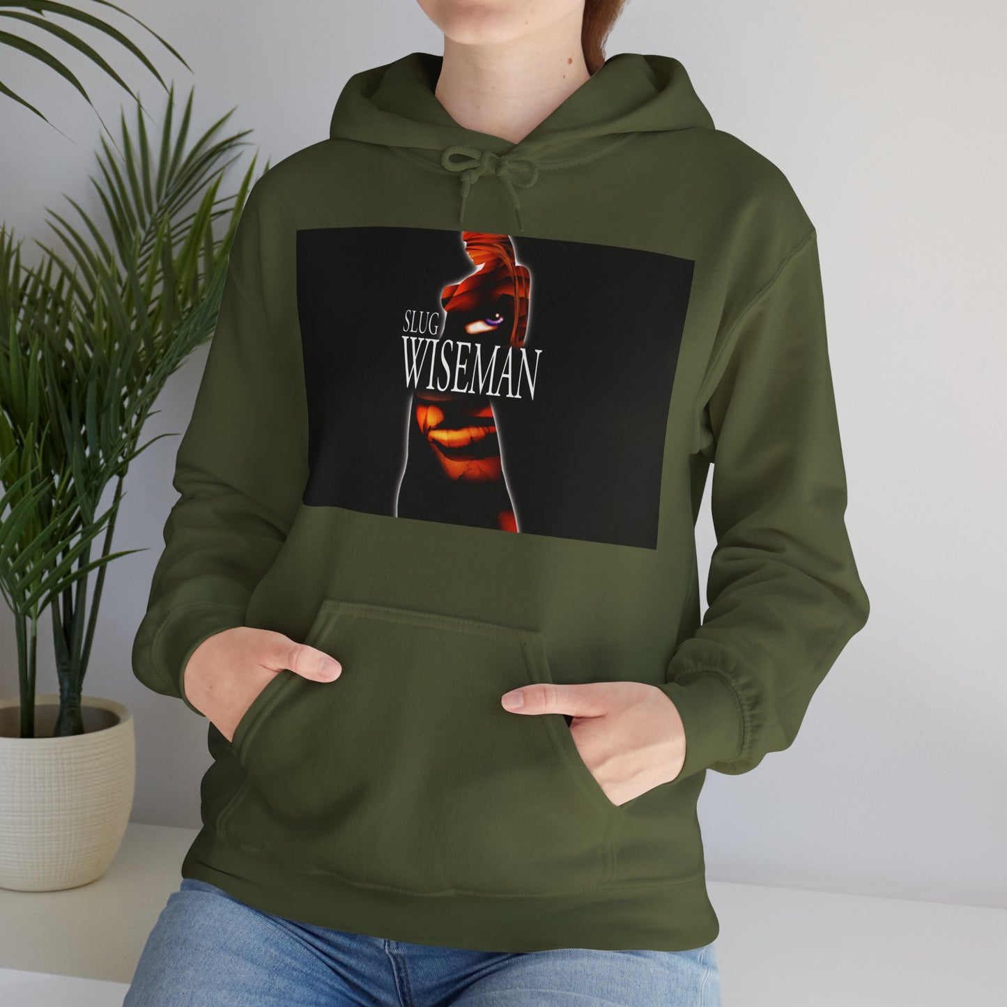 Slug Wiseman Unisex Hooded Sweatshirt