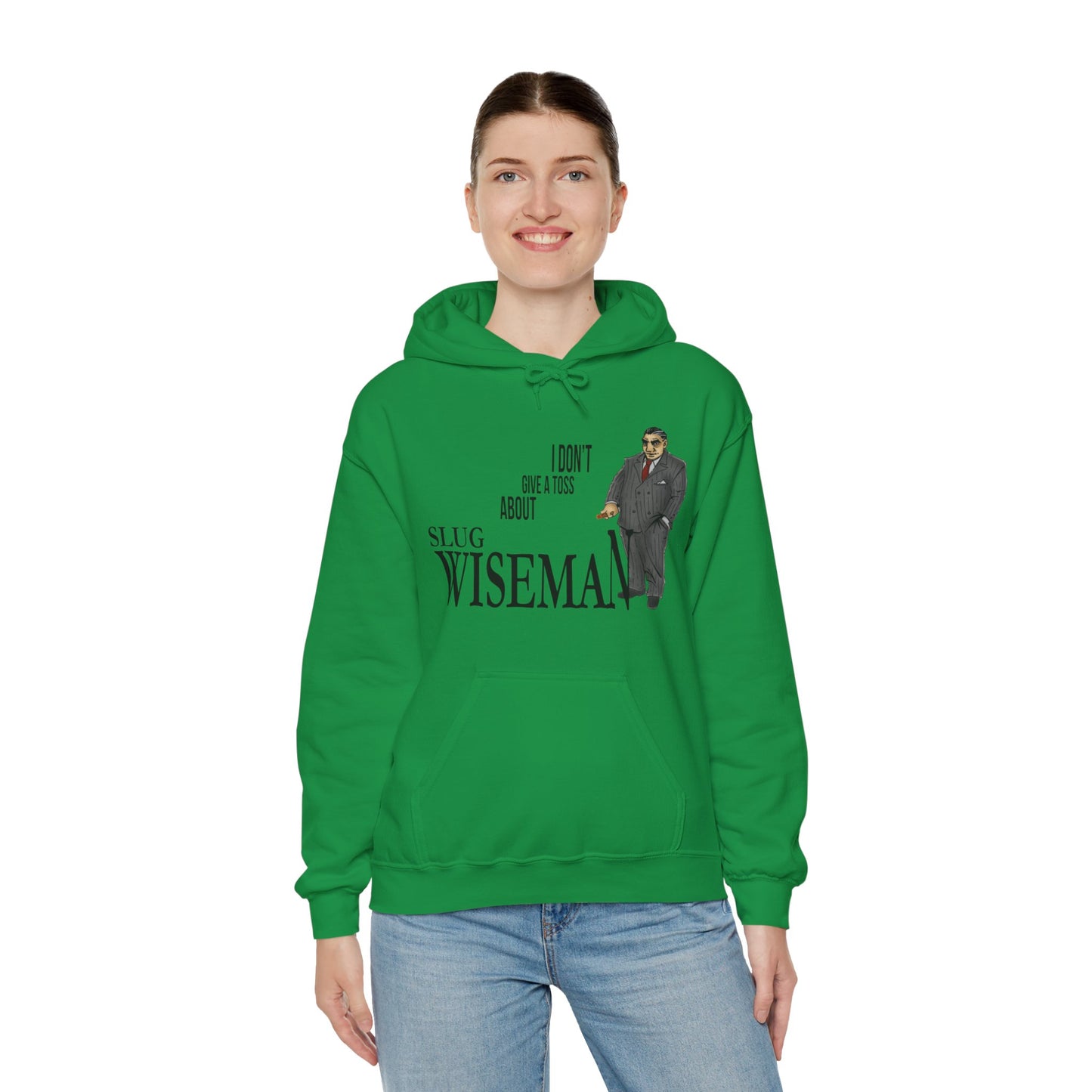 Slug Wiseman - Futsy Marlone's Signature Pose Unisex Hooded Sweatshirt
