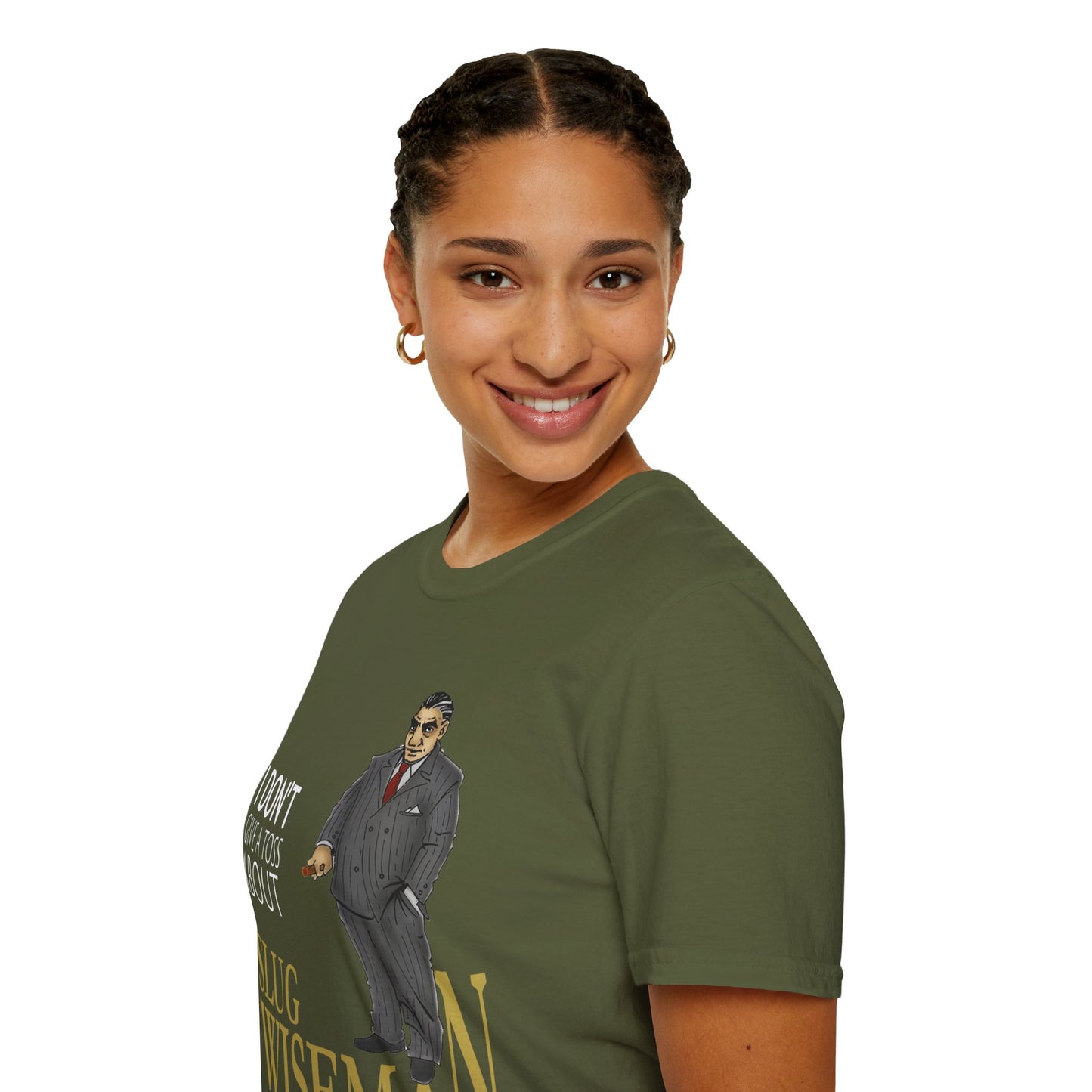 Slug Wiseman - Futsy Marlone's Signature Pose Unisex Softstyle T-Shirt