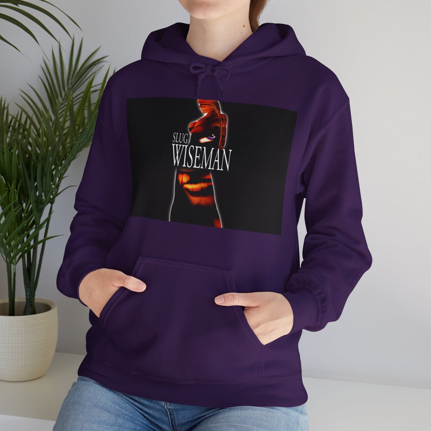 Slug Wiseman Unisex Hooded Sweatshirt