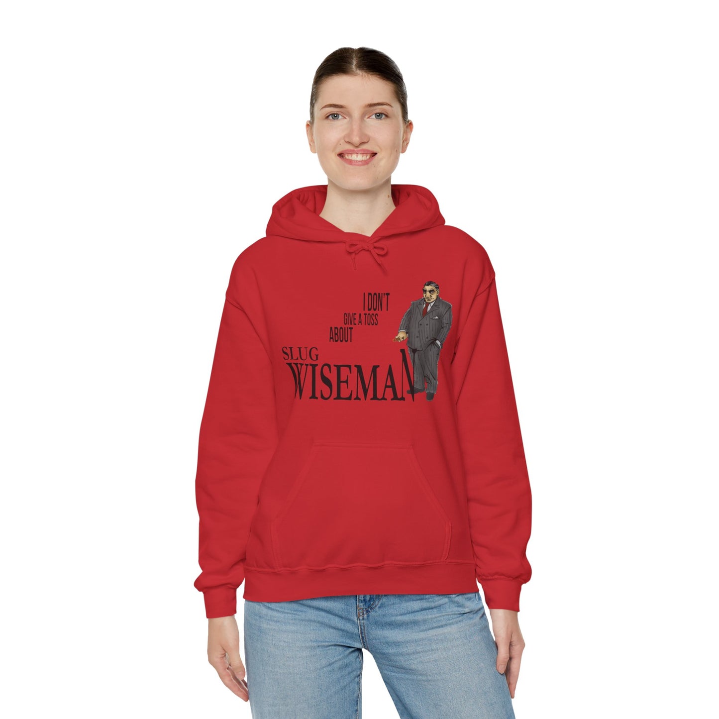 Slug Wiseman - Futsy Marlone's Signature Pose Unisex Hooded Sweatshirt