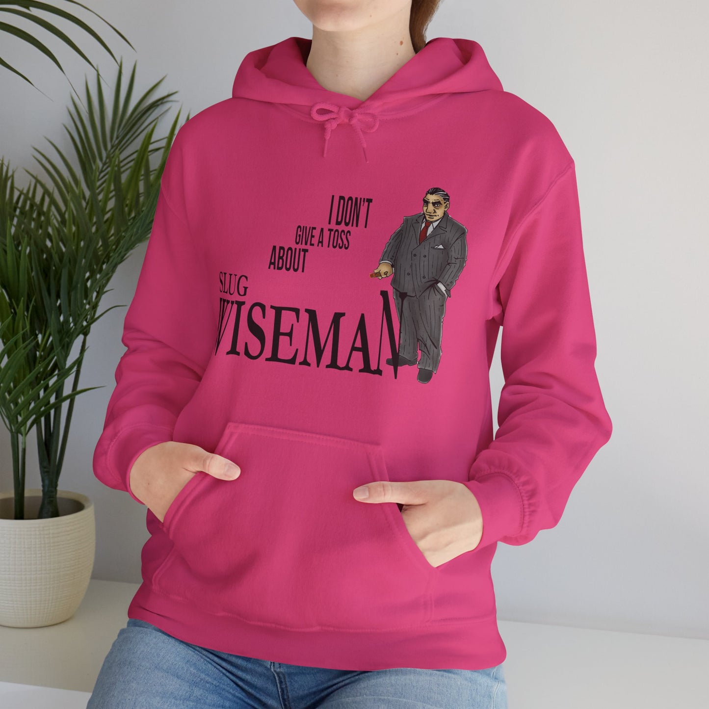 Slug Wiseman - Futsy Marlone's Signature Pose Unisex Hooded Sweatshirt