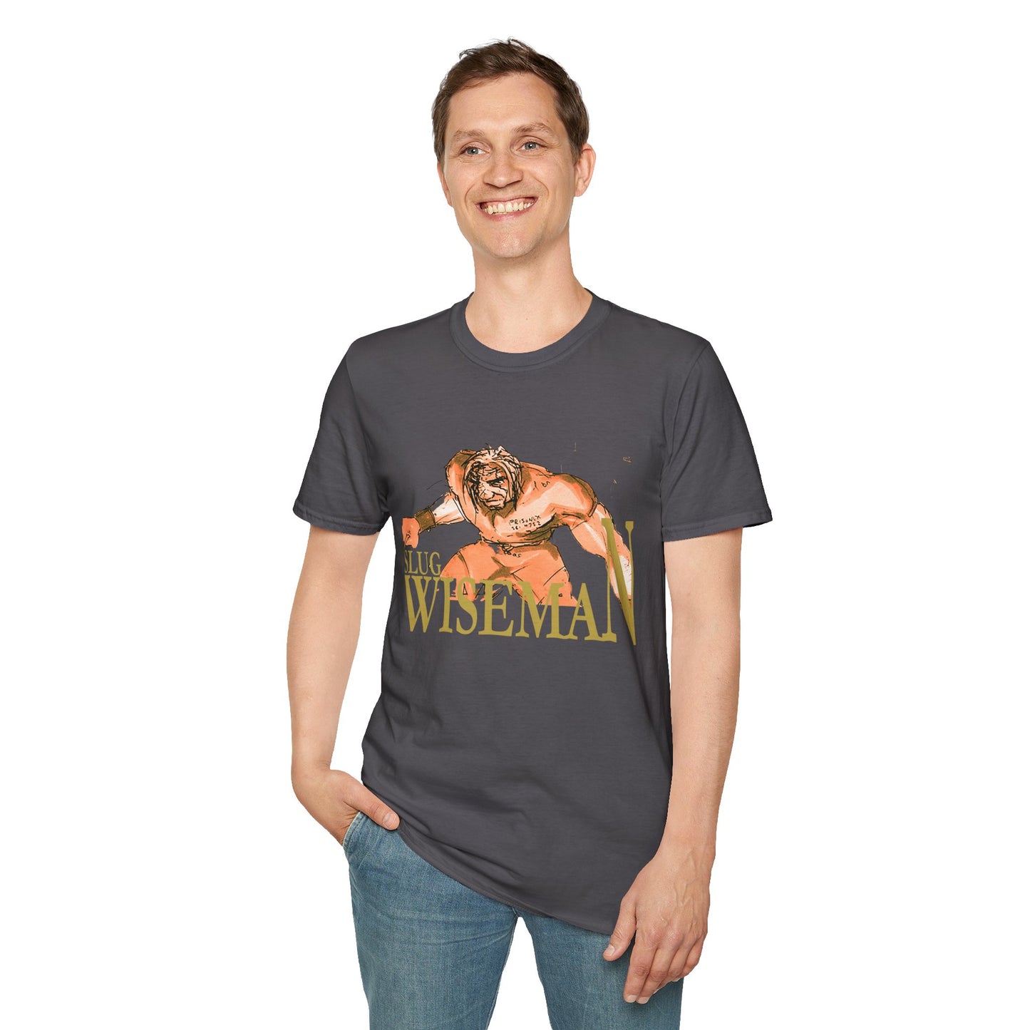 Slug Wiseman Unisex Softstyle T-Shirt